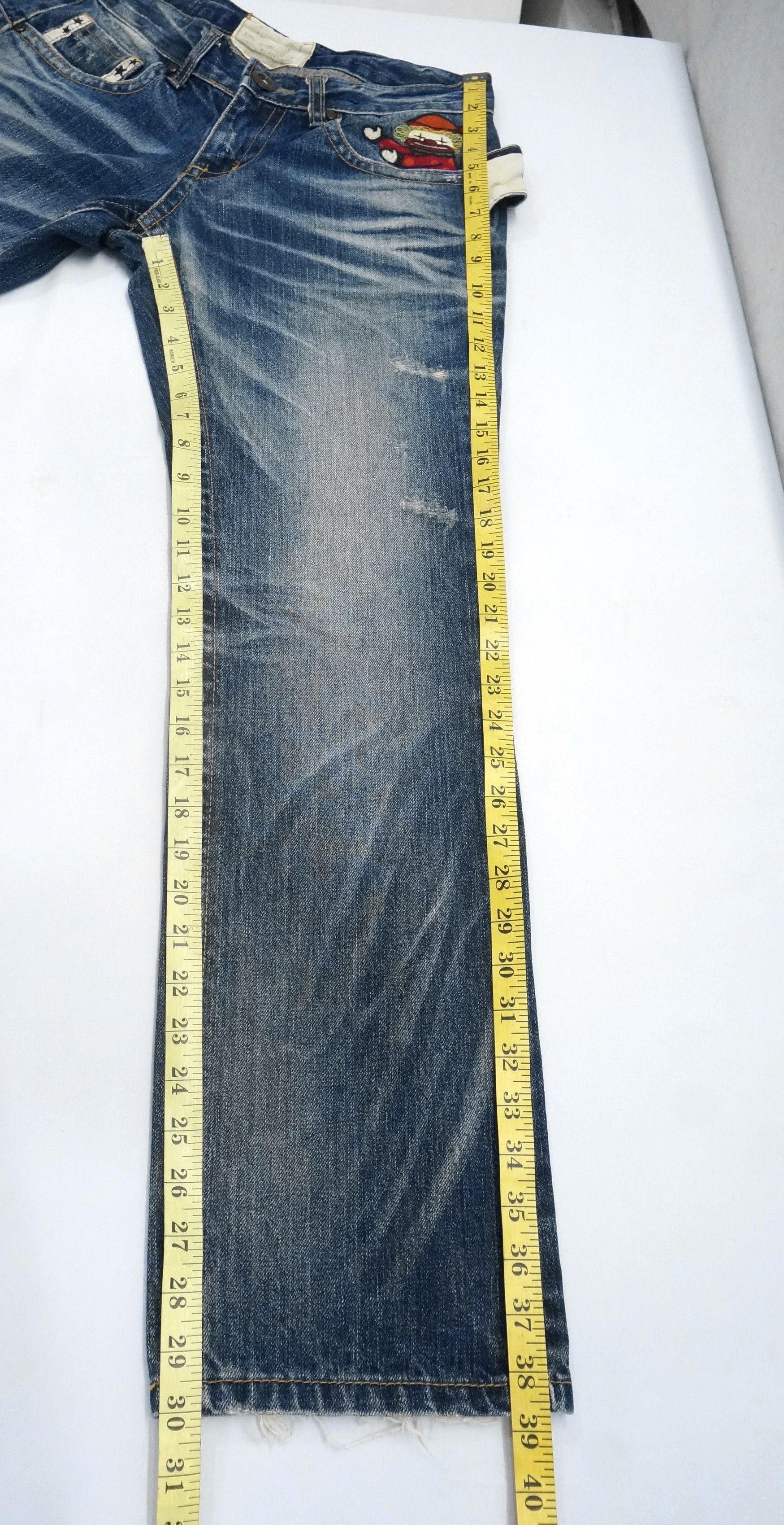 Designer RARE 🔥 YOSHITOMO NARA LOLITA Circus Vintage Jeans Size US 29 - 19 Thumbnail