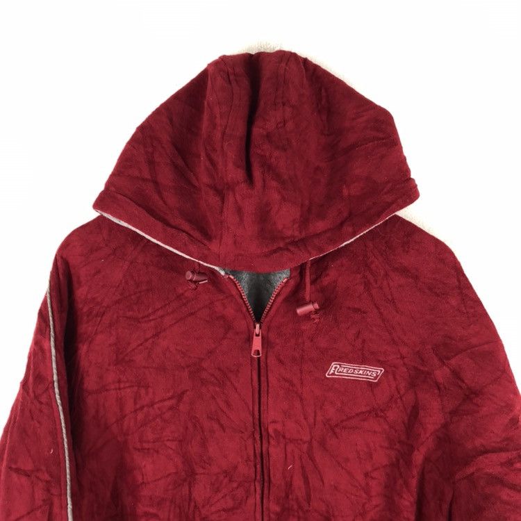 Japanese Brand × NFL RARE REDSKINS FLEECE QUILTED LINER HOODED JACKET Size US M / EU 48-50 / 2 - 4 Thumbnail