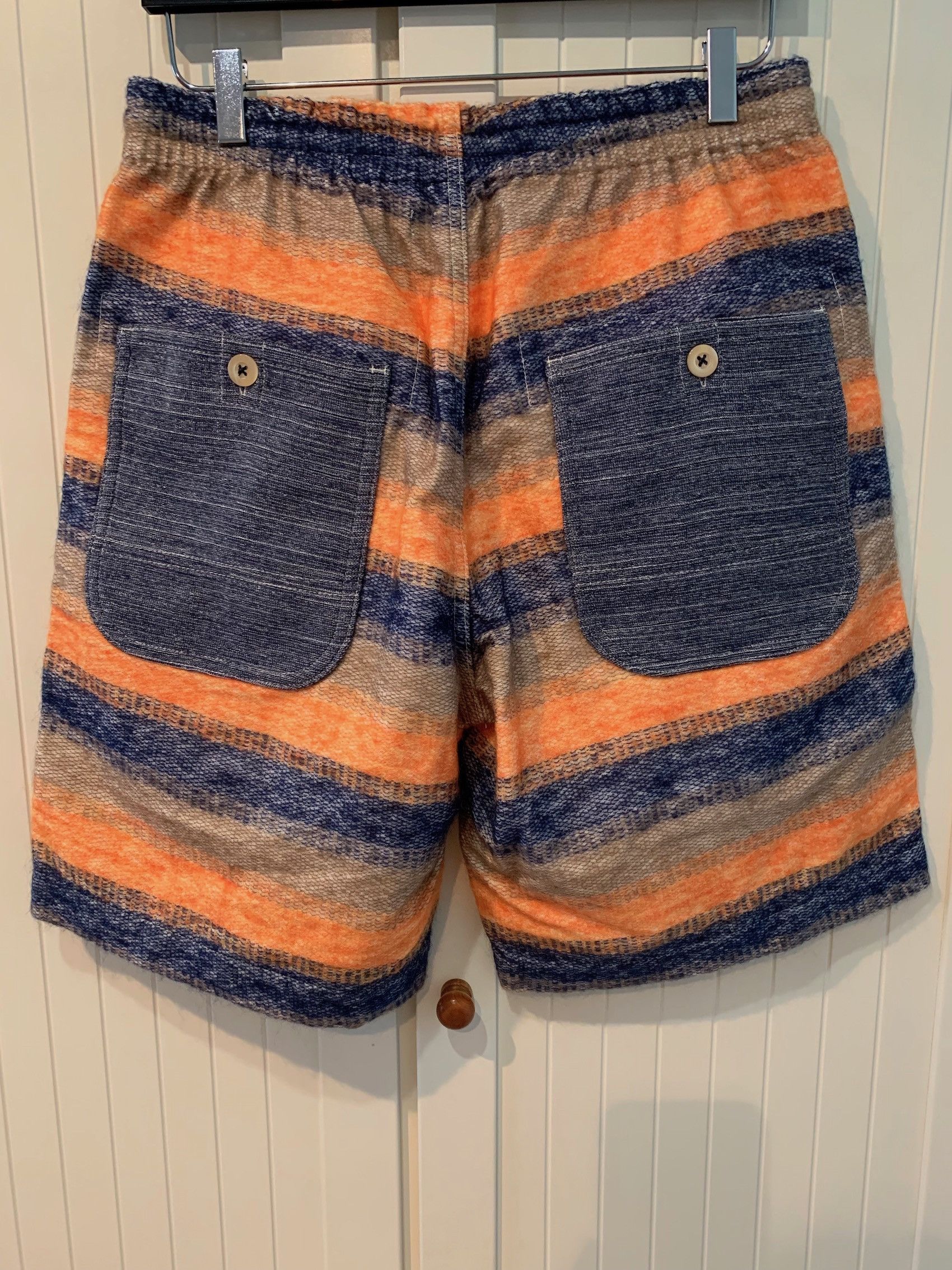 Junya Watanabe Shorts Striped Mohair Blend Size US 34 / EU 50 - 2 Thumbnail