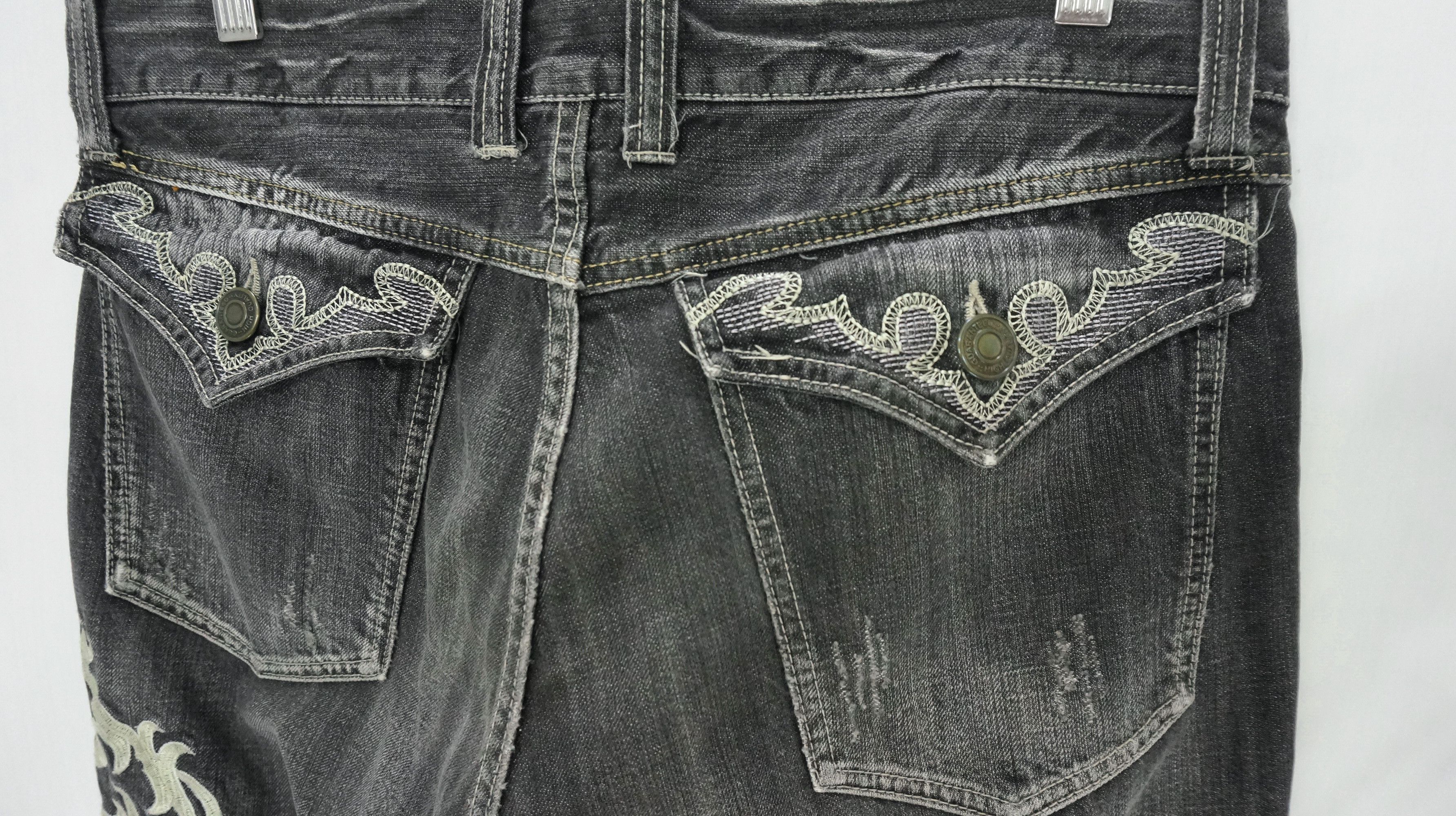 Japanese Brand Flare Jeans 🔥 SORRIDERRE Vintage Distressed Jeans Size US 33 - 12 Thumbnail