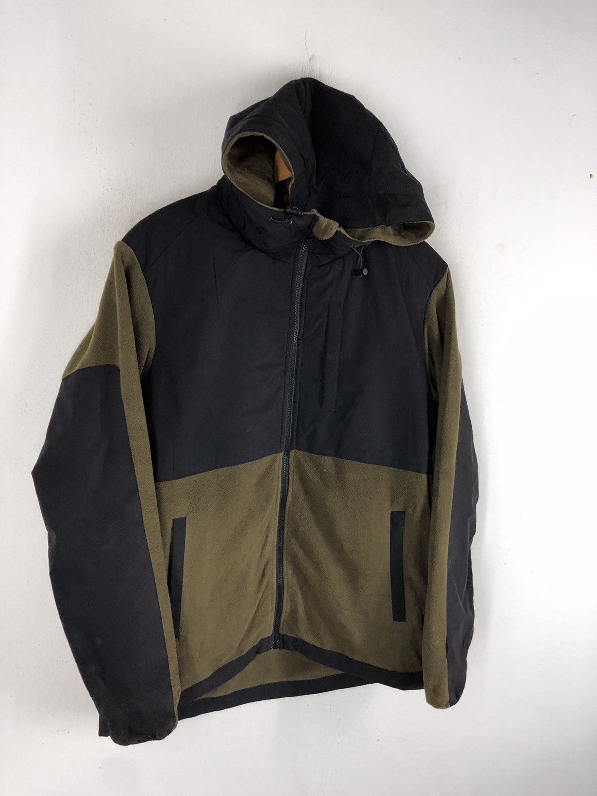 Japanese Brand GU FLEECE HOODED JACKET NICE DESIGN Size US M / EU 48-50 / 2 - 2 Thumbnail