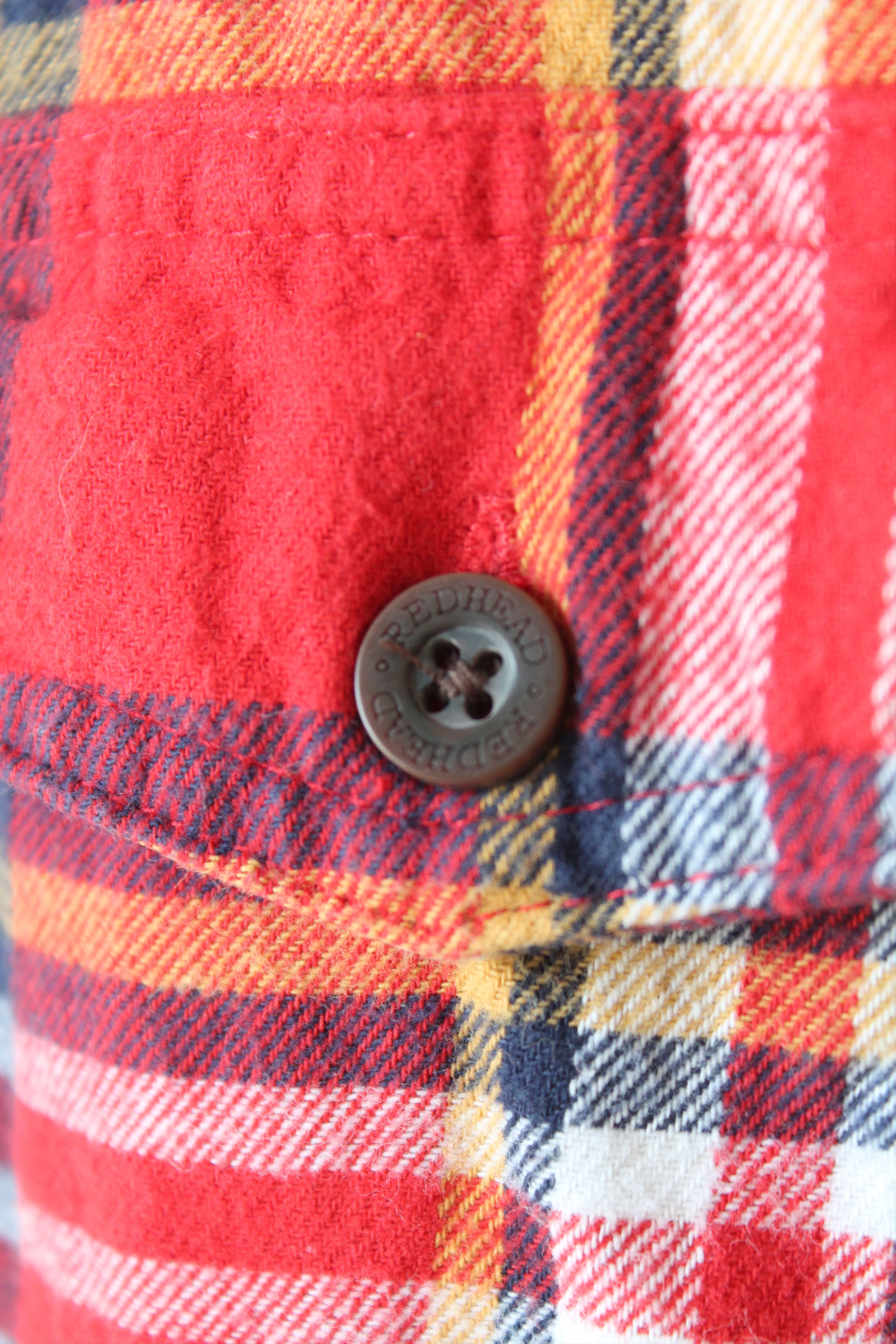 Flannel RED HEAD FLANNEL SHIRT CHECK PLAID 2XL Size US XXL / EU 58 / 5 - 4 Thumbnail