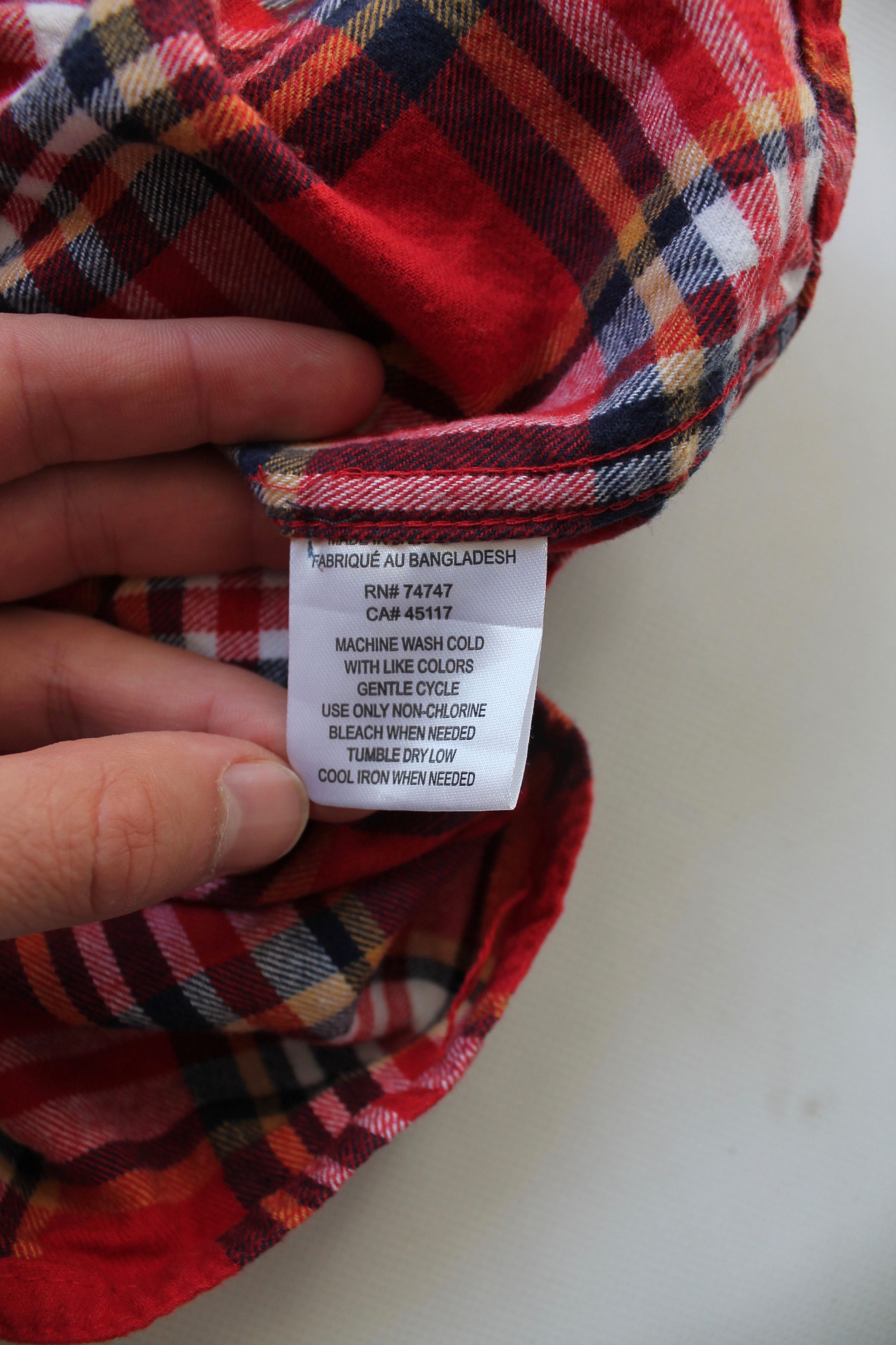 Flannel RED HEAD FLANNEL SHIRT CHECK PLAID 2XL Size US XXL / EU 58 / 5 - 11 Thumbnail