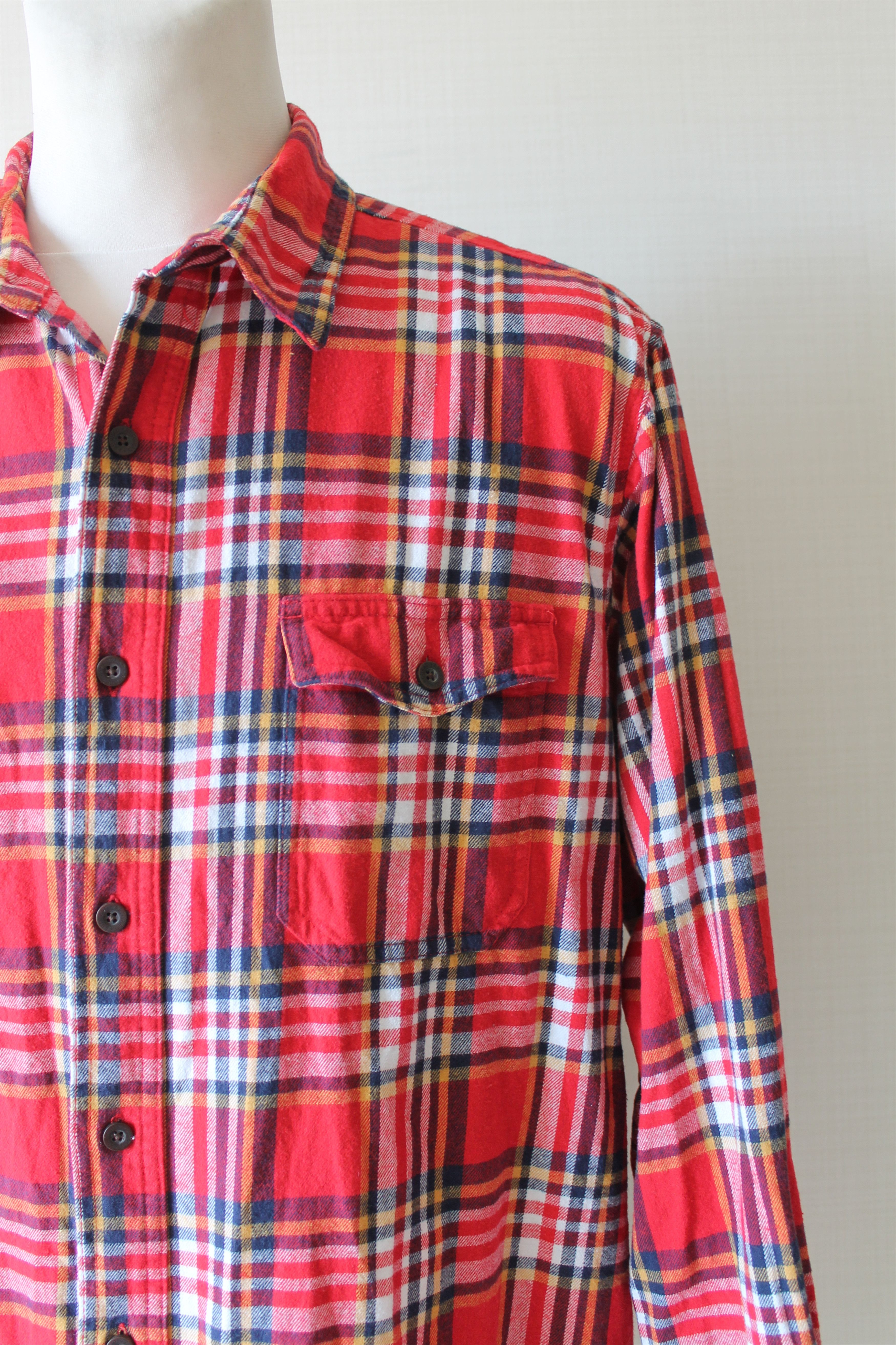 Flannel RED HEAD FLANNEL SHIRT CHECK PLAID 2XL Size US XXL / EU 58 / 5 - 3 Thumbnail
