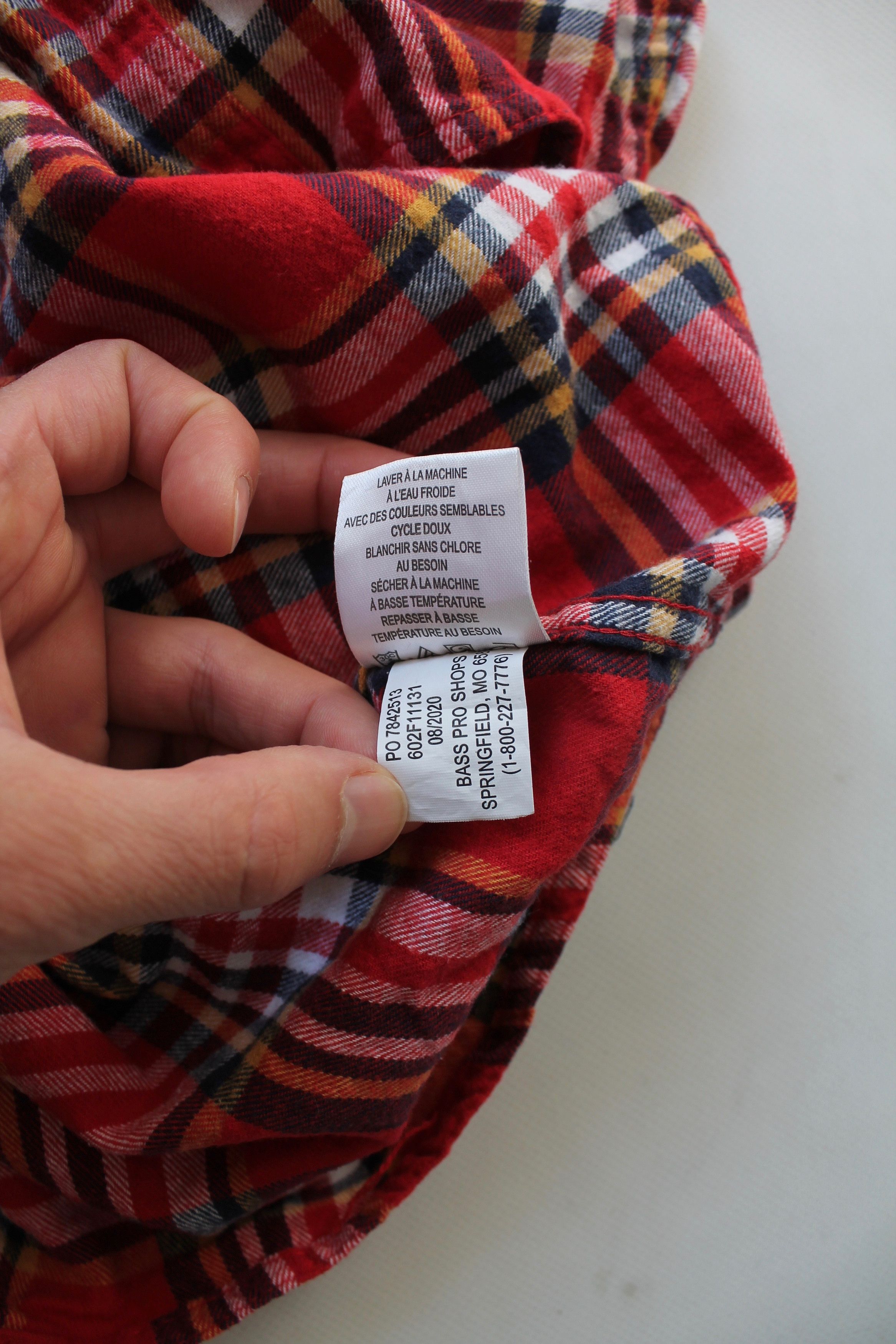 Flannel RED HEAD FLANNEL SHIRT CHECK PLAID 2XL Size US XXL / EU 58 / 5 - 12 Thumbnail