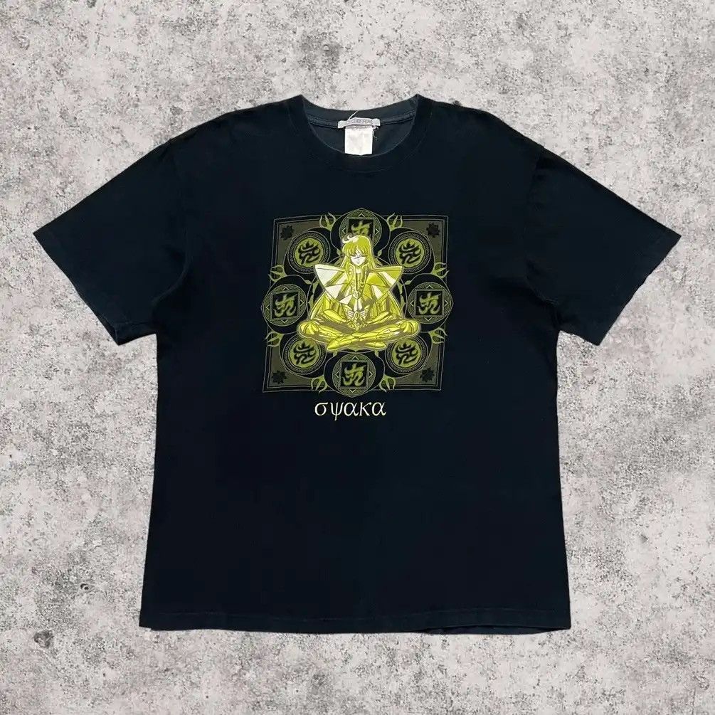 Vintage Saint Seiya Shaka Virgo Cospa Anime Tshirt