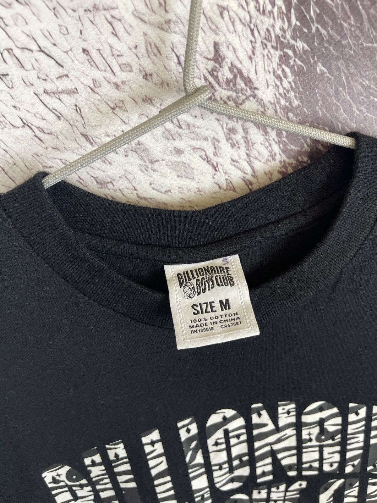 Billionaire Boys Club Billionaire Boys Club black big logo tee shirt Size US M / EU 48-50 / 2 - 6 Thumbnail