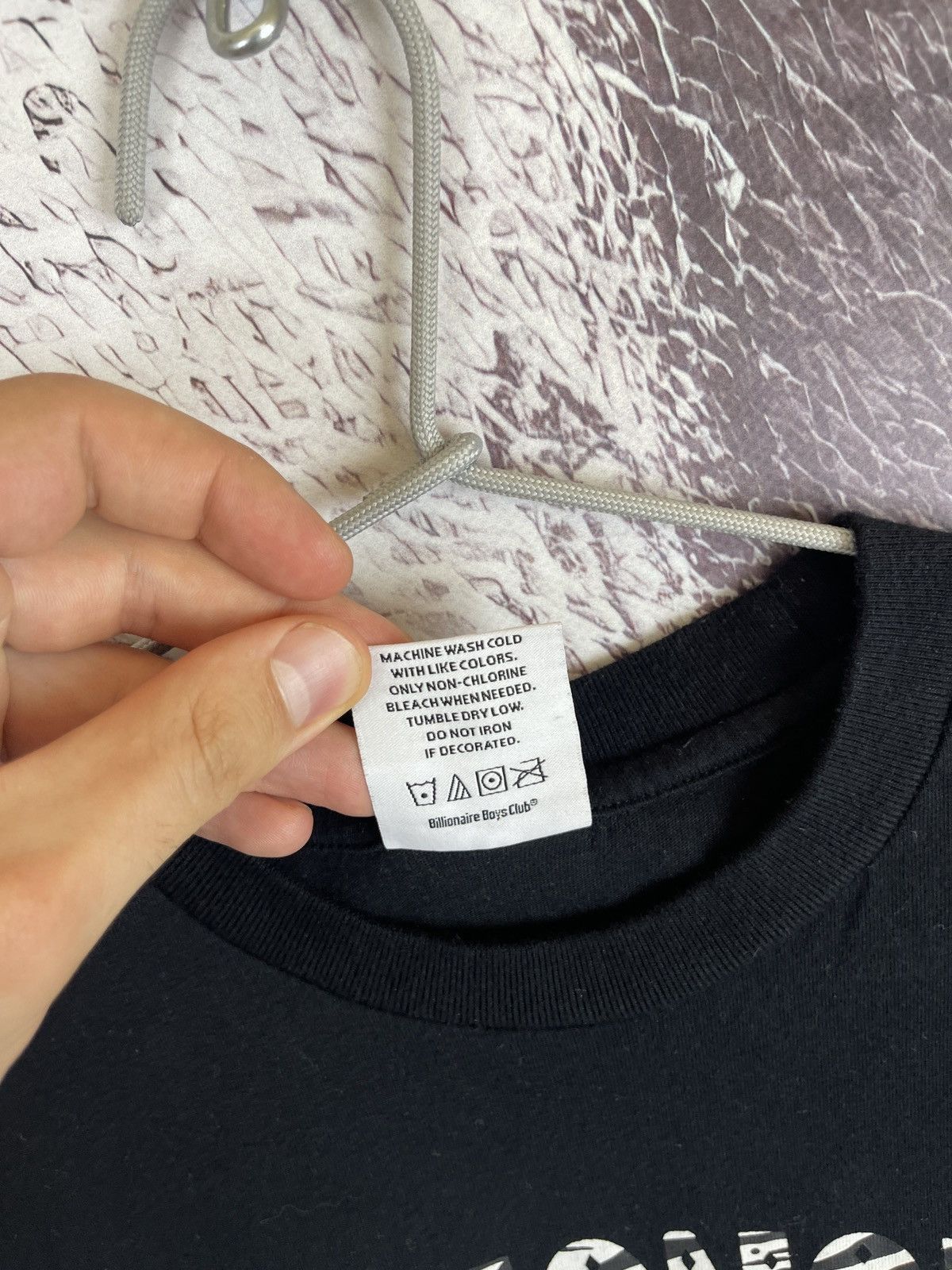 Billionaire Boys Club Billionaire Boys Club black big logo tee shirt Size US M / EU 48-50 / 2 - 7 Thumbnail