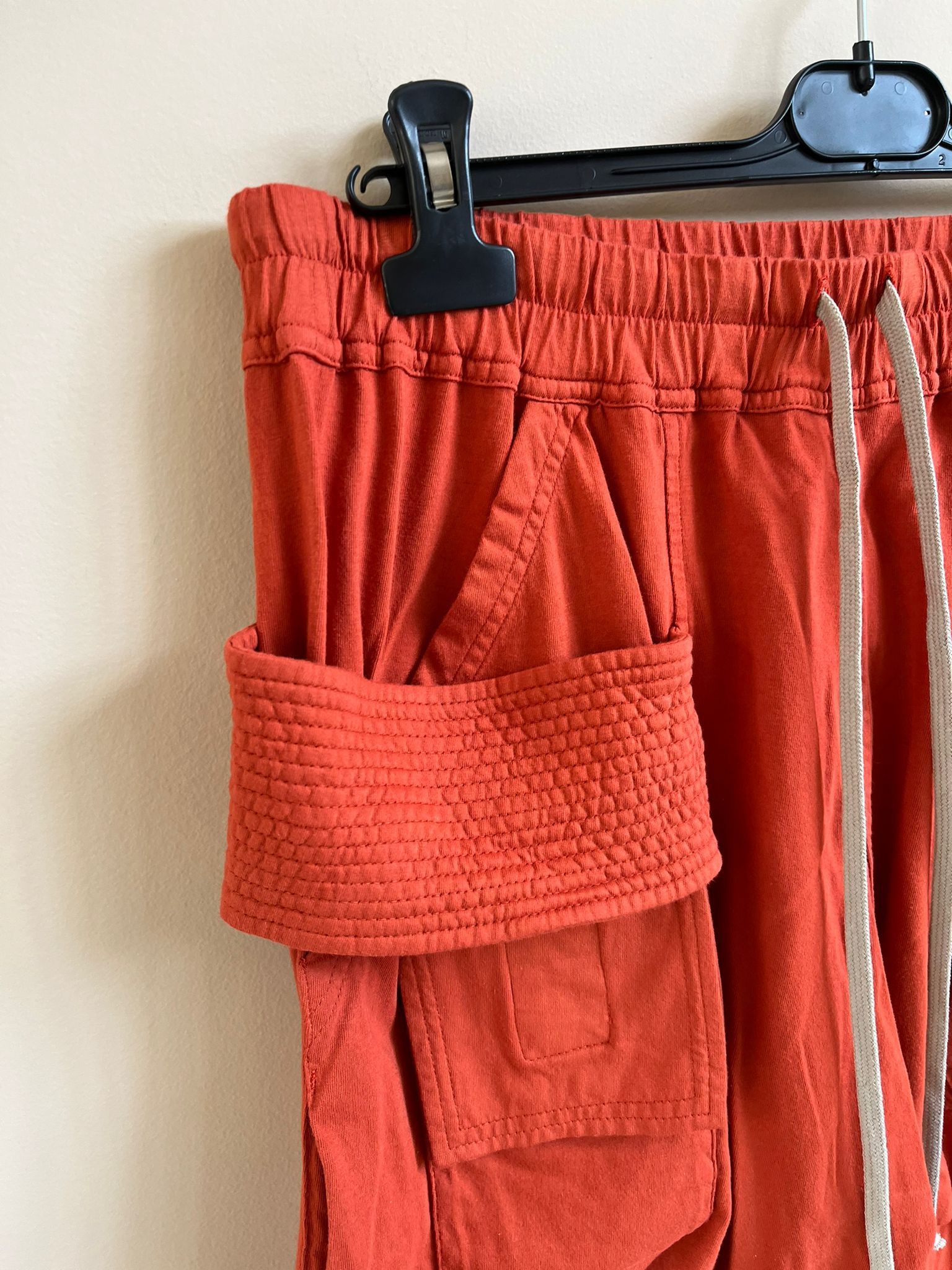 Rick Owens Drkshdw Creatch Cargo Pants in Orange Color Size US 32 / EU 48 - 4 Thumbnail