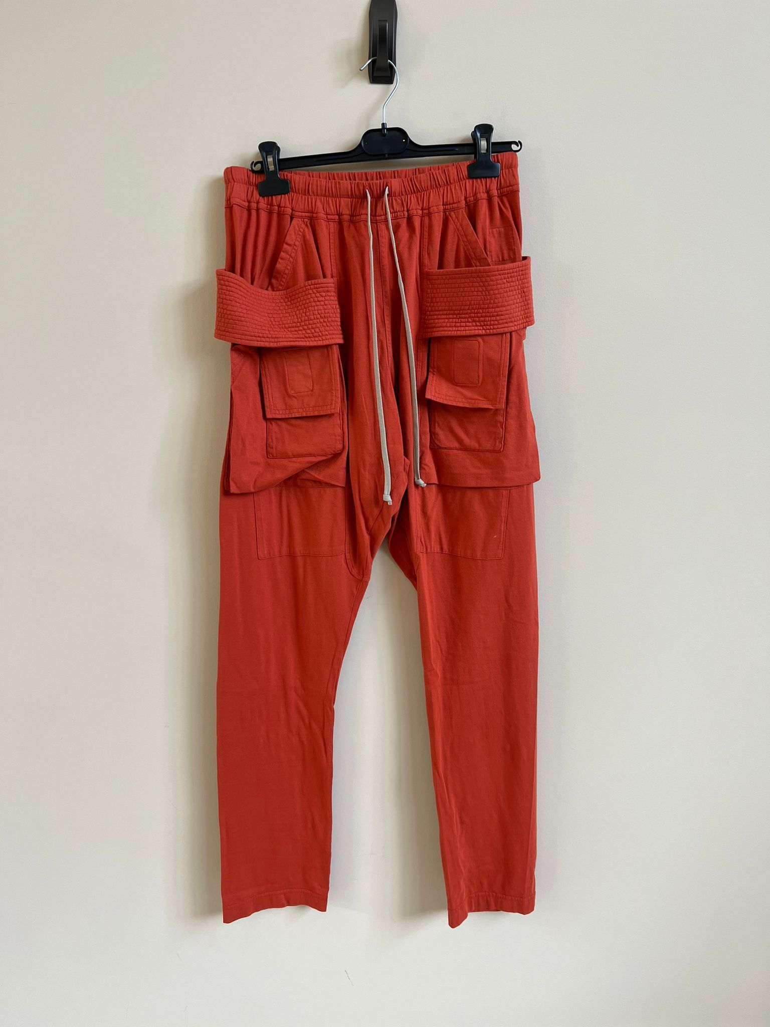 Rick Owens Drkshdw Creatch Cargo Pants in Orange Color Size US 32 / EU 48 - 1 Thumbnail