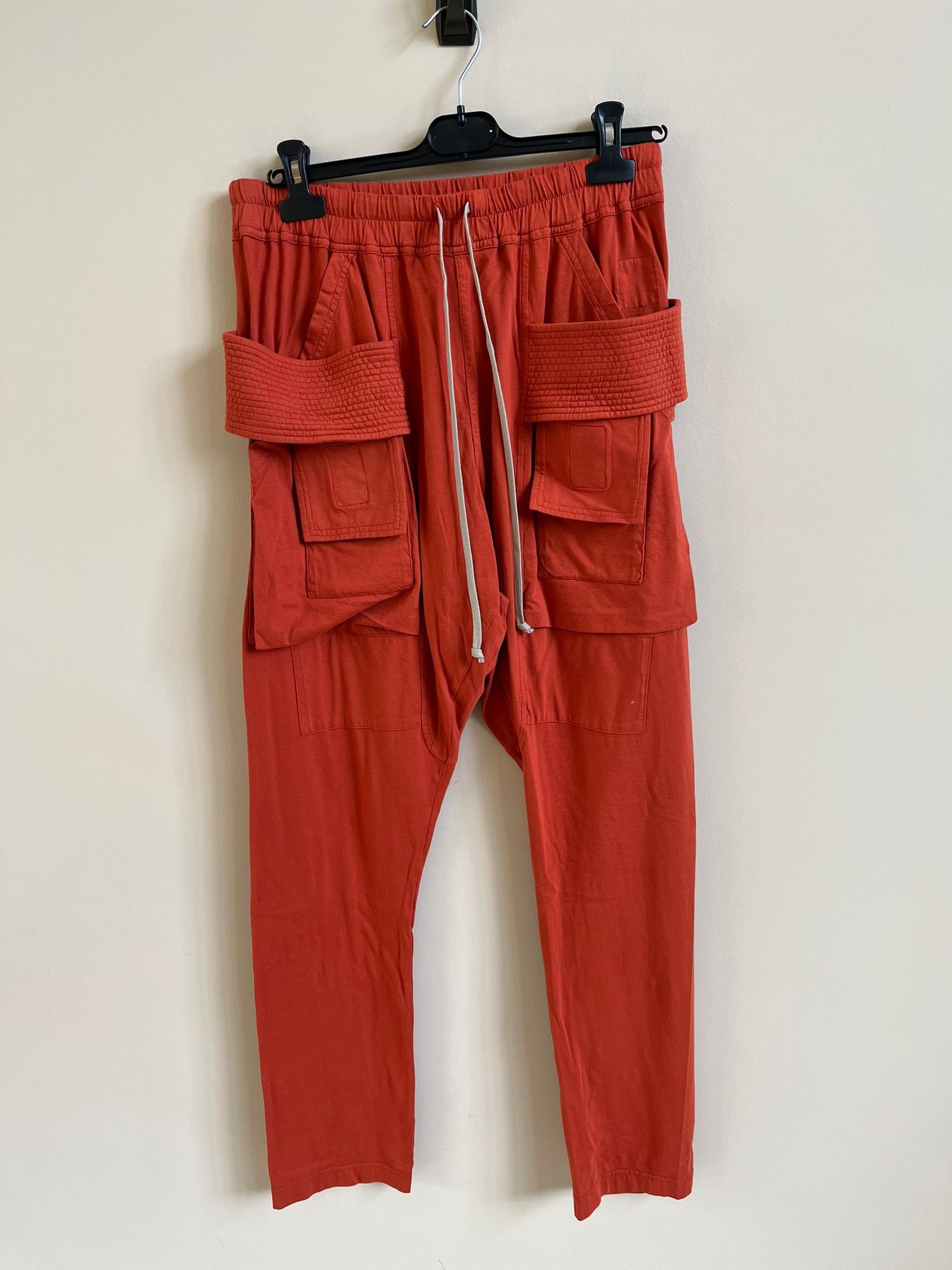 Rick Owens Drkshdw Creatch Cargo Pants in Orange Color Size US 32 / EU 48 - 2 Thumbnail