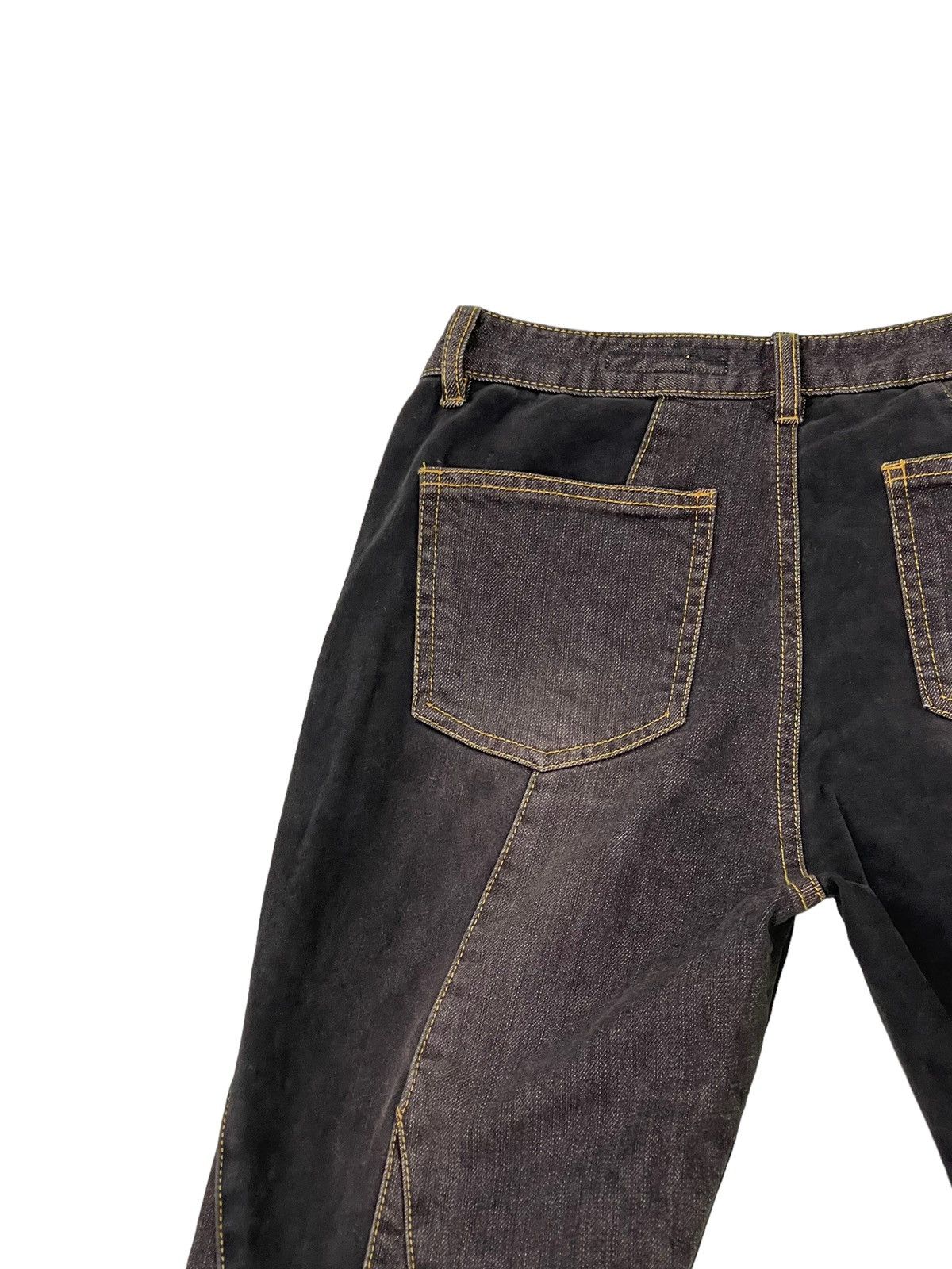 Japanese Brand Flare Jeans Renault Jeans Hagi Denim Stretch Boot Cut 11🟦 Size US 28 / EU 44 - 19 Thumbnail