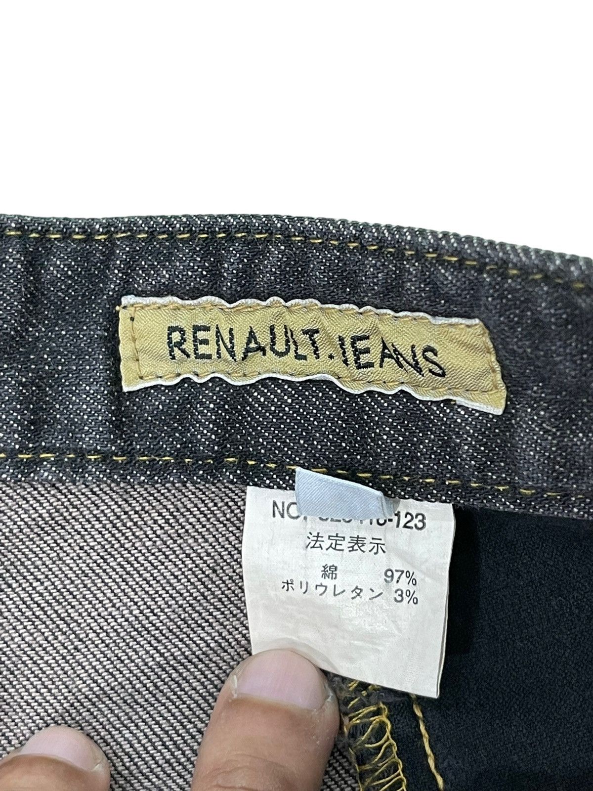Japanese Brand Flare Jeans Renault Jeans Hagi Denim Stretch Boot Cut 11🟦 Size US 28 / EU 44 - 10 Thumbnail