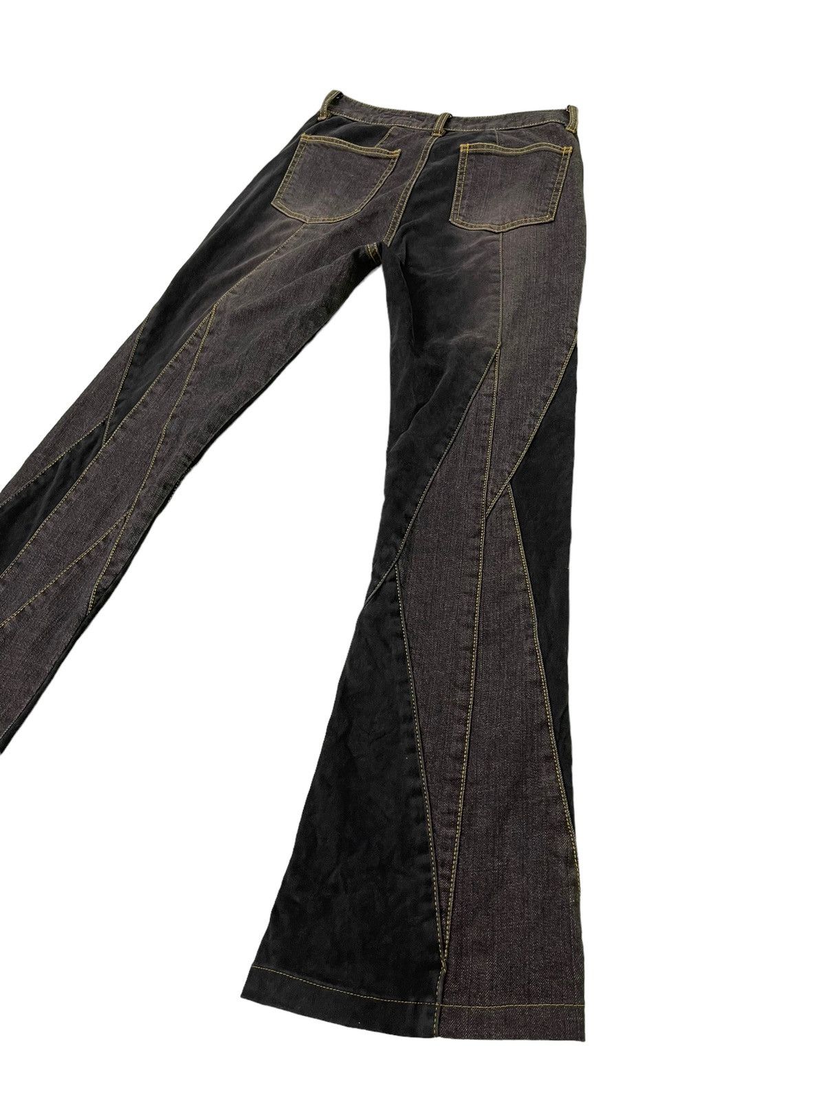 Japanese Brand Flare Jeans Renault Jeans Hagi Denim Stretch Boot Cut 11🟦 Size US 28 / EU 44 - 14 Thumbnail