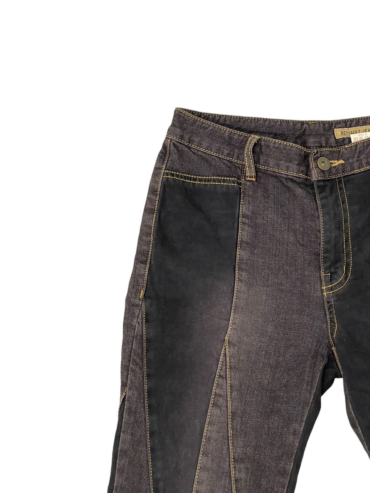 Japanese Brand Flare Jeans Renault Jeans Hagi Denim Stretch Boot Cut 11🟦 Size US 28 / EU 44 - 8 Thumbnail