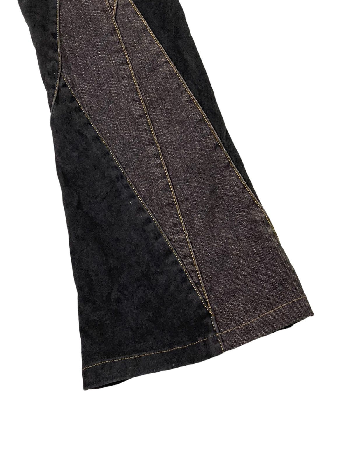 Japanese Brand Flare Jeans Renault Jeans Hagi Denim Stretch Boot Cut 11🟦 Size US 28 / EU 44 - 15 Thumbnail