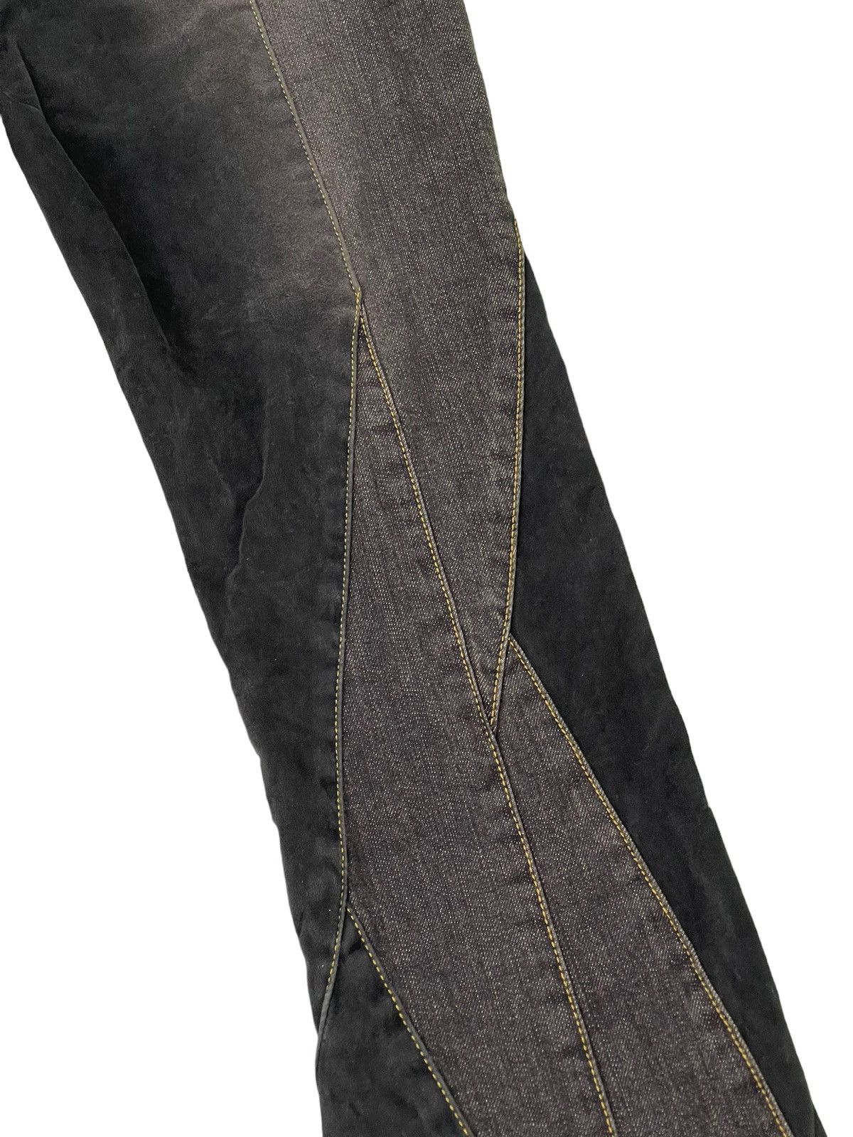 Japanese Brand Flare Jeans Renault Jeans Hagi Denim Stretch Boot Cut 11🟦 Size US 28 / EU 44 - 18 Thumbnail