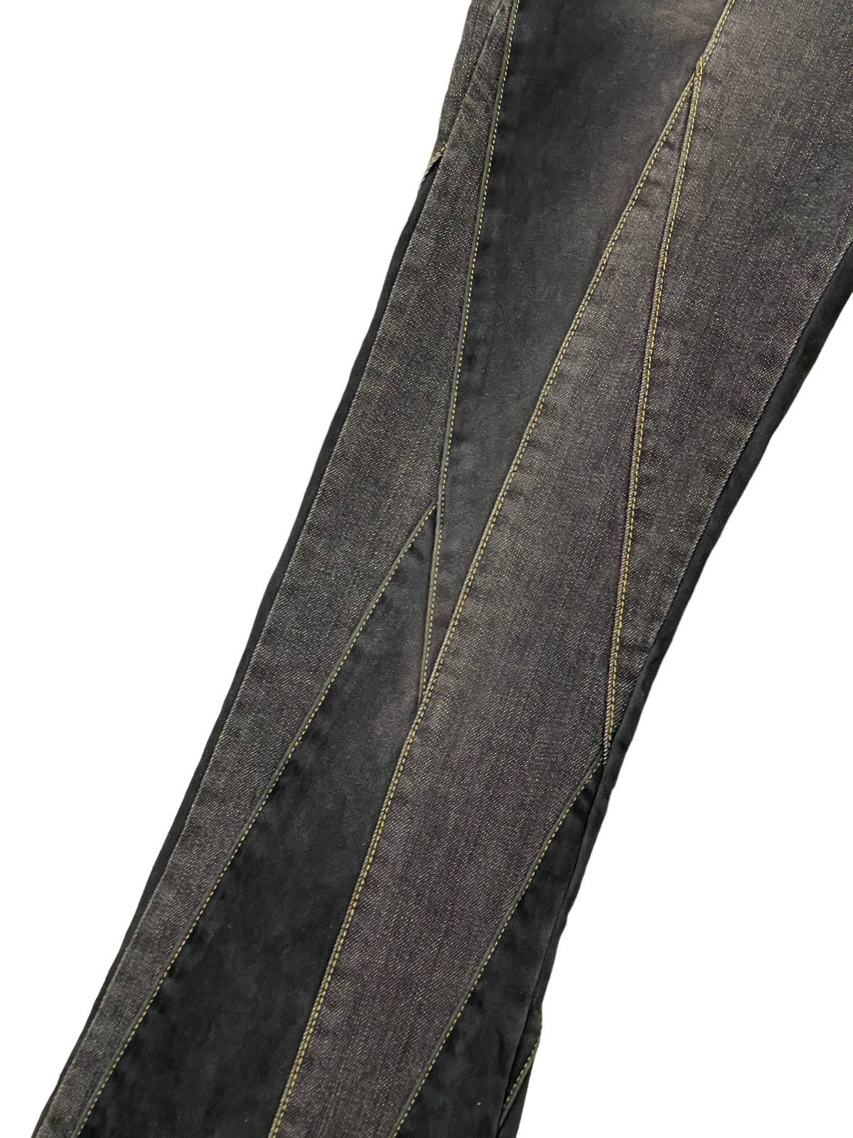 Japanese Brand Flare Jeans Renault Jeans Hagi Denim Stretch Boot Cut 11🟦 Size US 28 / EU 44 - 6 Thumbnail