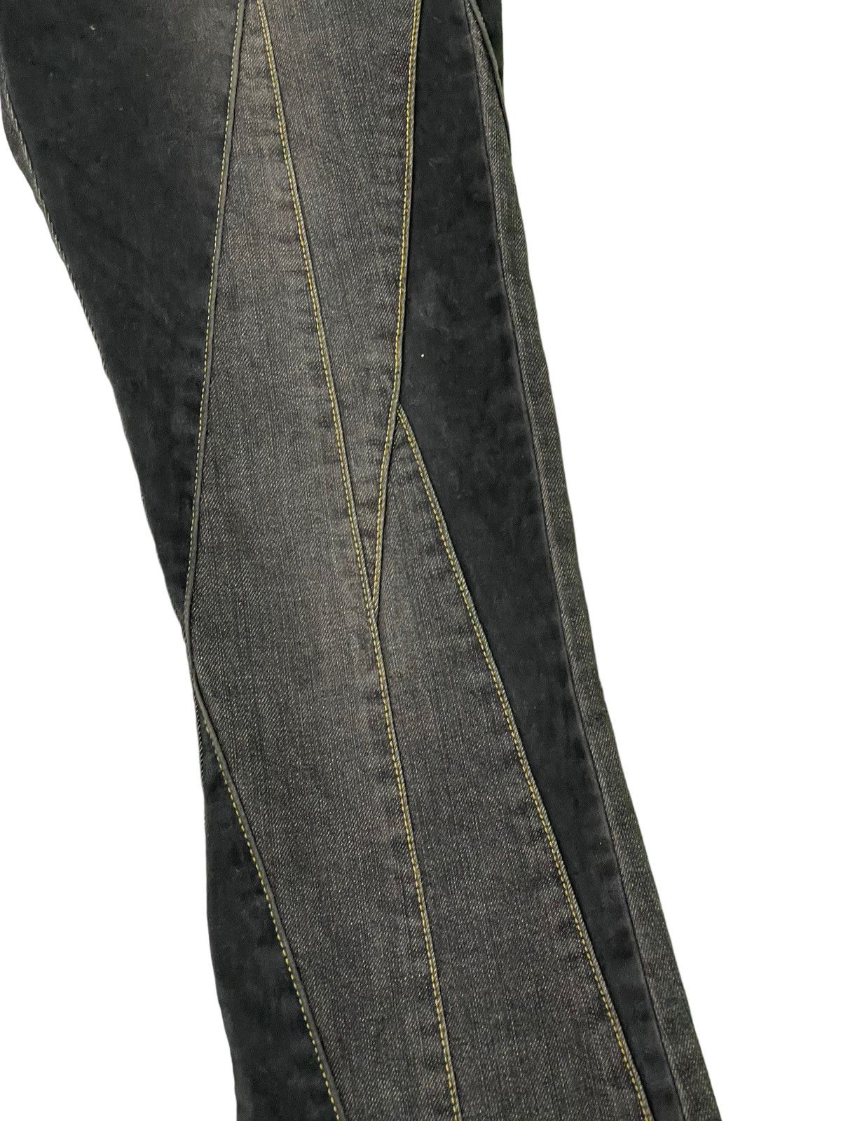 Japanese Brand Flare Jeans Renault Jeans Hagi Denim Stretch Boot Cut 11🟦 Size US 28 / EU 44 - 7 Thumbnail