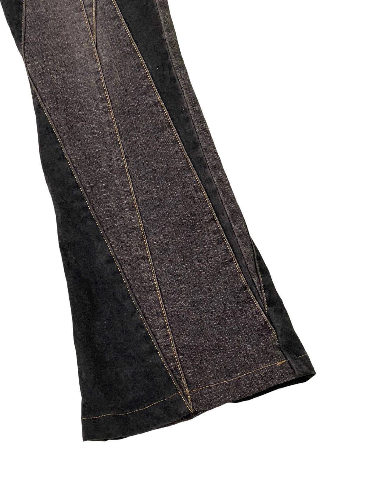 Japanese Brand Flare Jeans Renault Jeans Hagi Denim Stretch Boot Cut 11🟦 Size US 28 / EU 44 - 4 Thumbnail