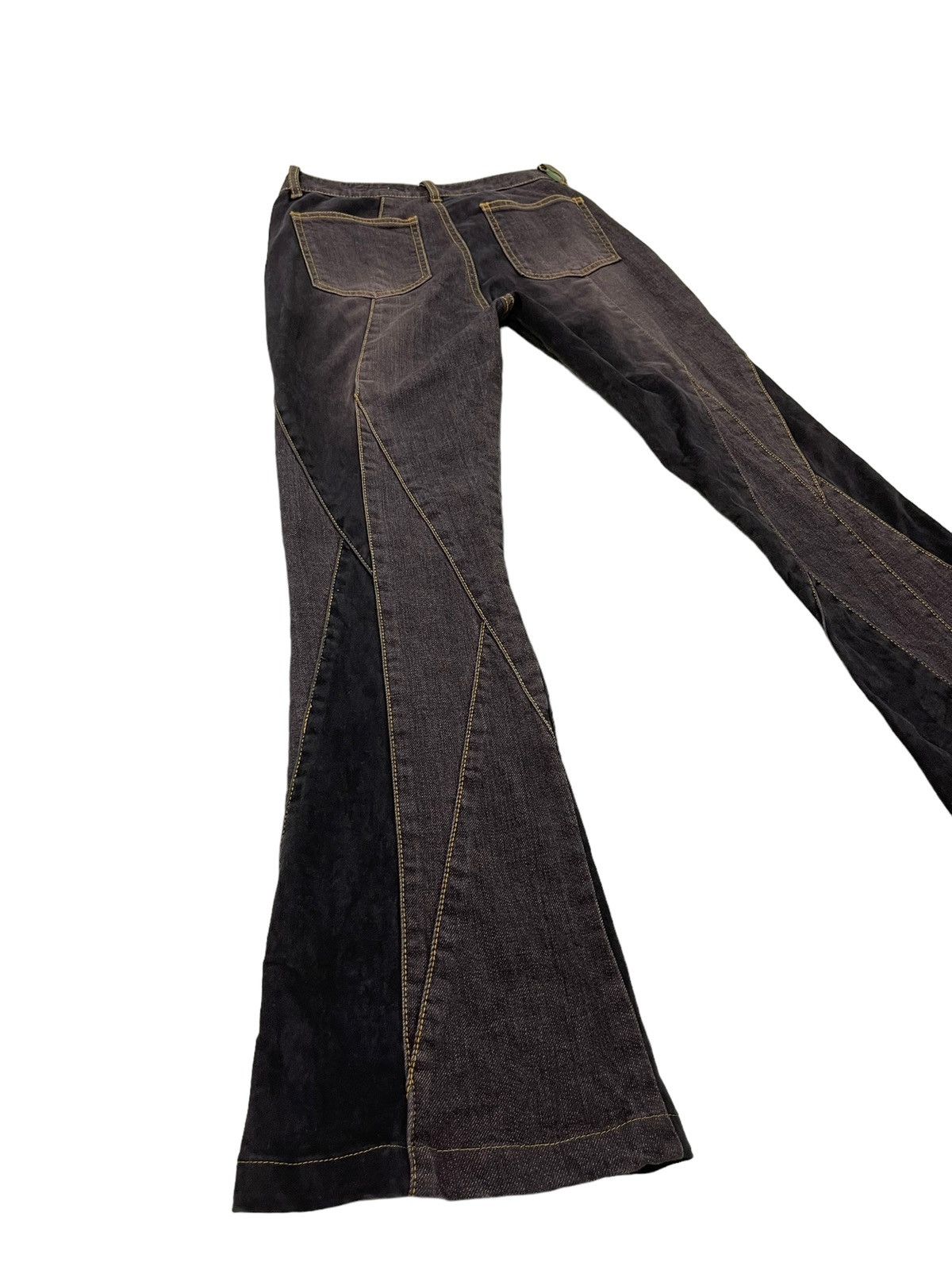 Japanese Brand Flare Jeans Renault Jeans Hagi Denim Stretch Boot Cut 11🟦 Size US 28 / EU 44 - 13 Thumbnail