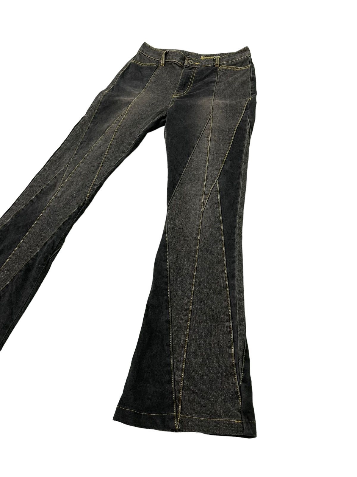 Japanese Brand Flare Jeans Renault Jeans Hagi Denim Stretch Boot Cut 11🟦 Size US 28 / EU 44 - 3 Thumbnail