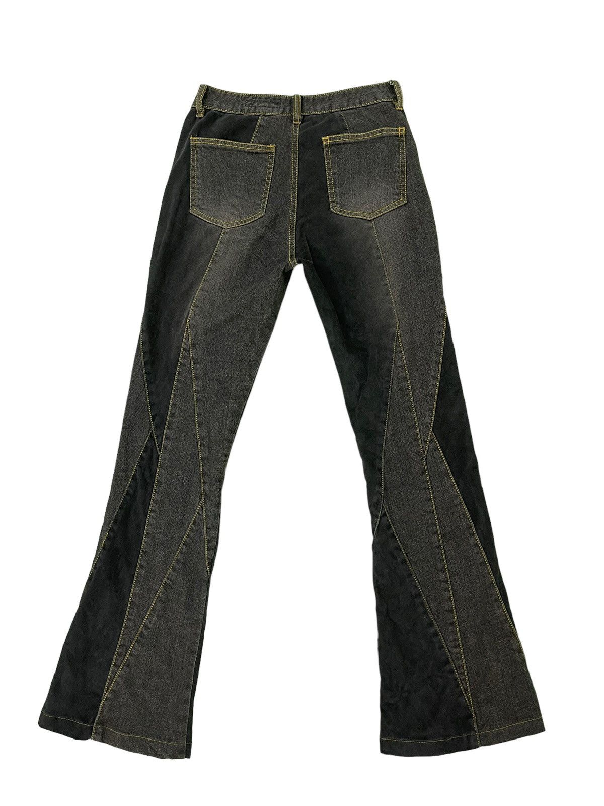Japanese Brand Flare Jeans Renault Jeans Hagi Denim Stretch Boot Cut 11🟦 Size US 28 / EU 44 - 12 Thumbnail