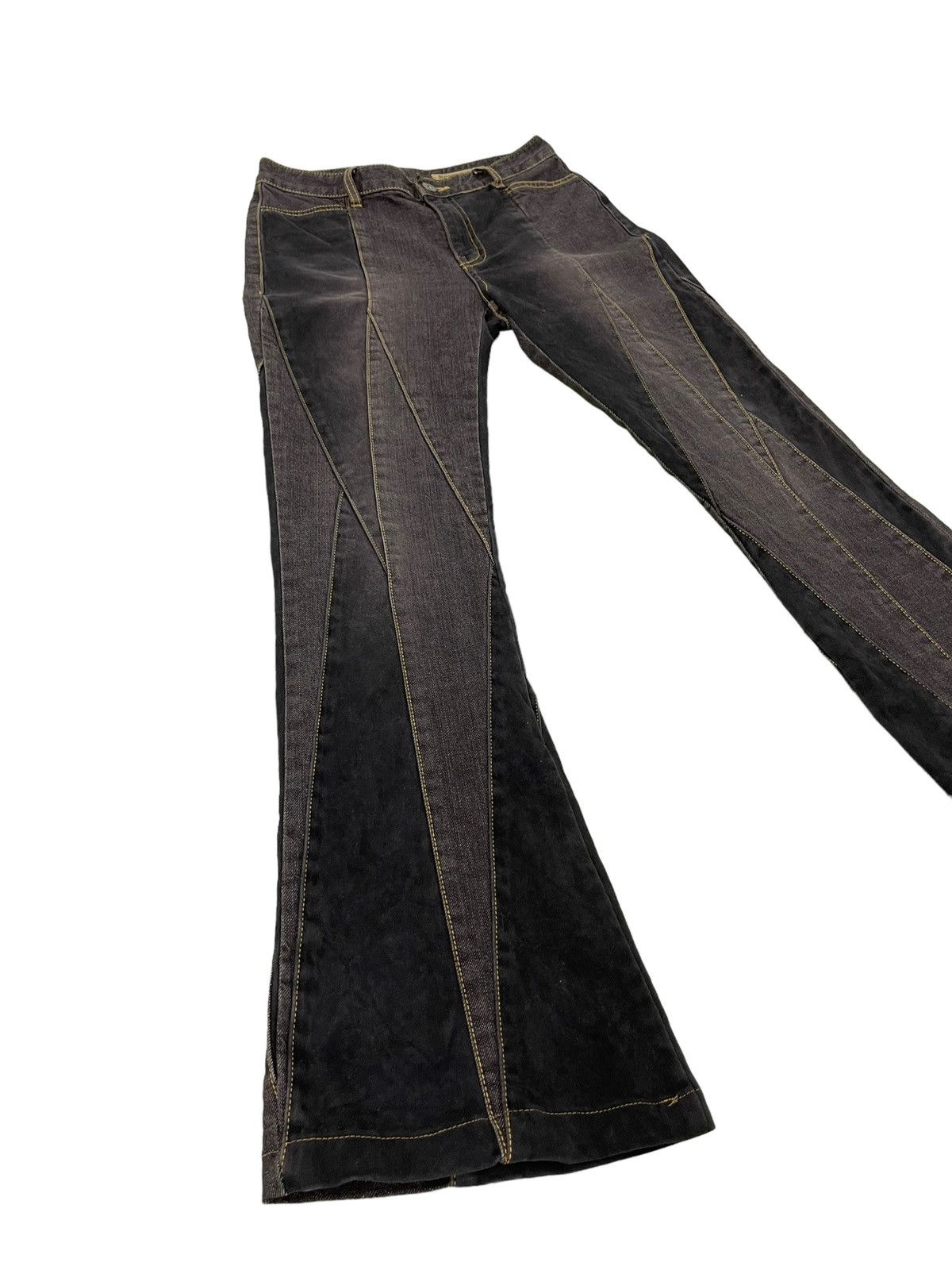 Japanese Brand Flare Jeans Renault Jeans Hagi Denim Stretch Boot Cut 11🟦 Size US 28 / EU 44 - 1 Thumbnail
