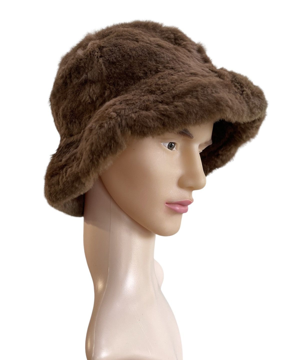 Vintage Vintage Rabbit Fur Serpelsa U.S Patent hats Size ONE SIZE - 3 Thumbnail