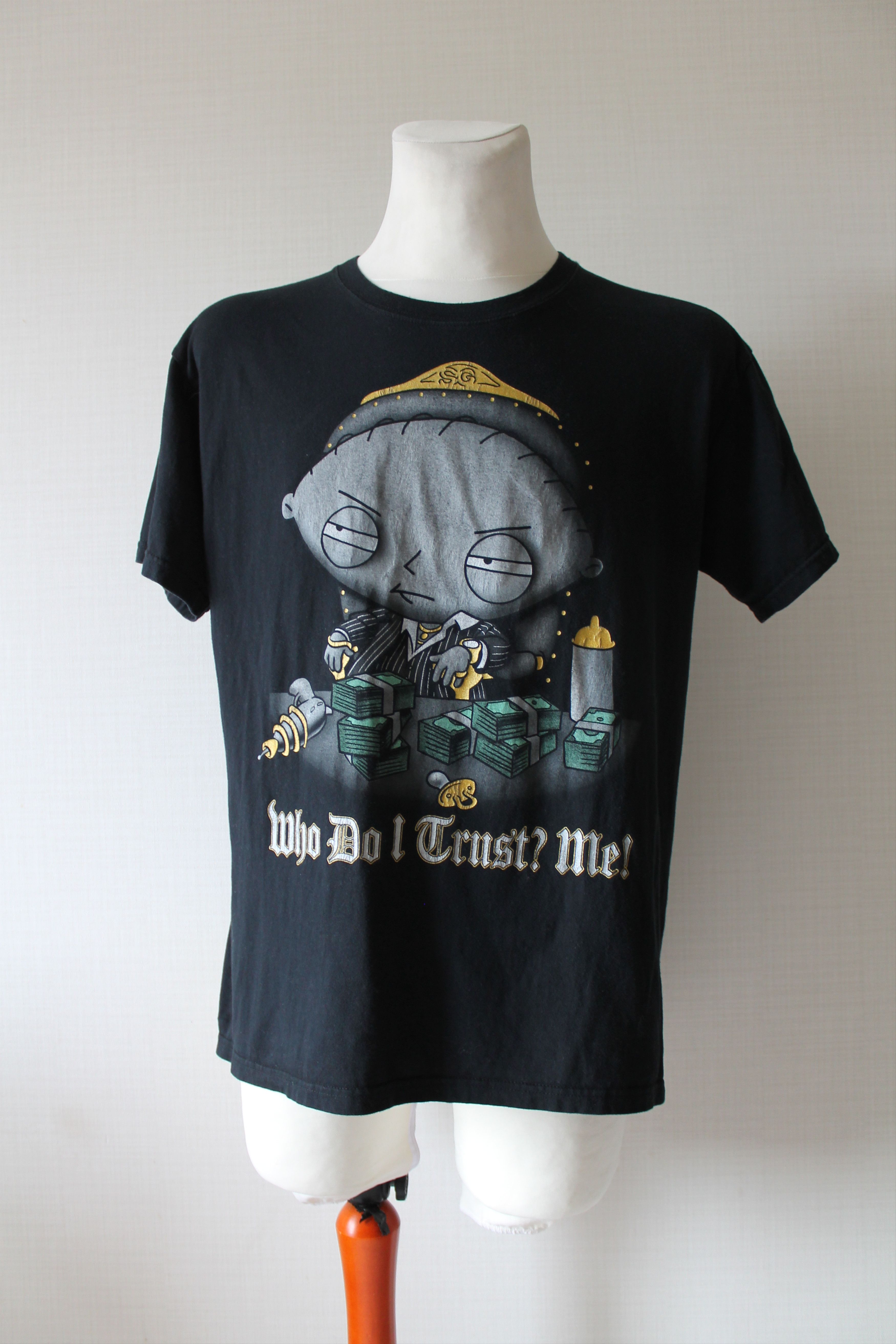 Cartoon Network Vintage! Family Guy t shirt tee Humor Size US L / EU 52-54 / 3 - 6 Thumbnail