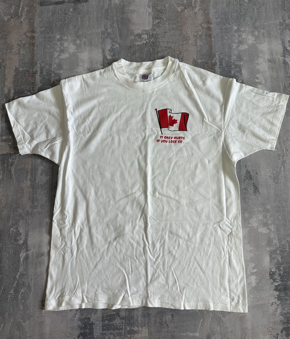 Other Vintage t-shirt ,,It only hurts if you lose ,, single stitch Size US XL / EU 56 / 4 - 1 Thumbnail