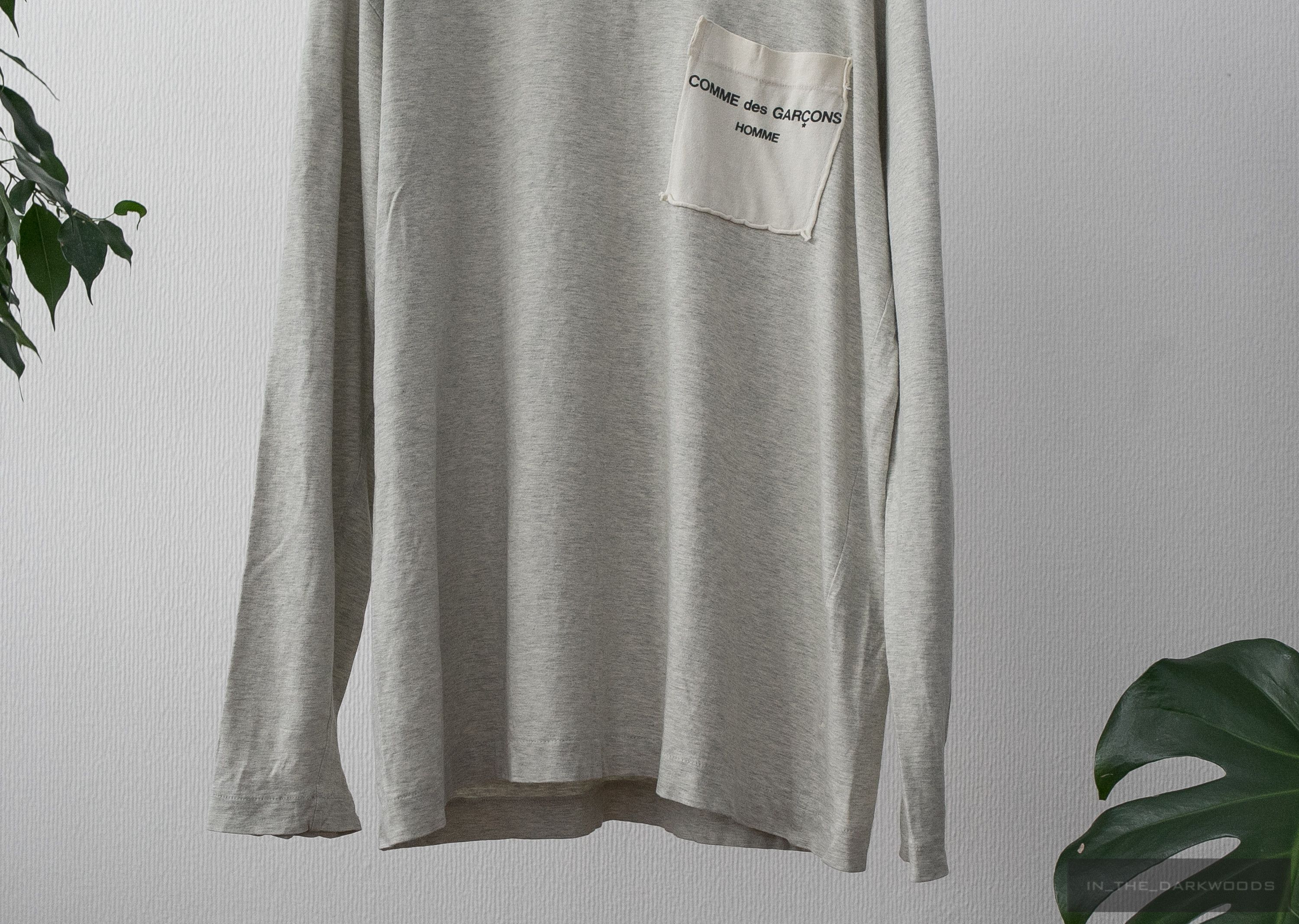 Comme des Garcons Homme 1994SS front pocket logo shirt Size US M / EU 48-50 / 2 - 4 Thumbnail