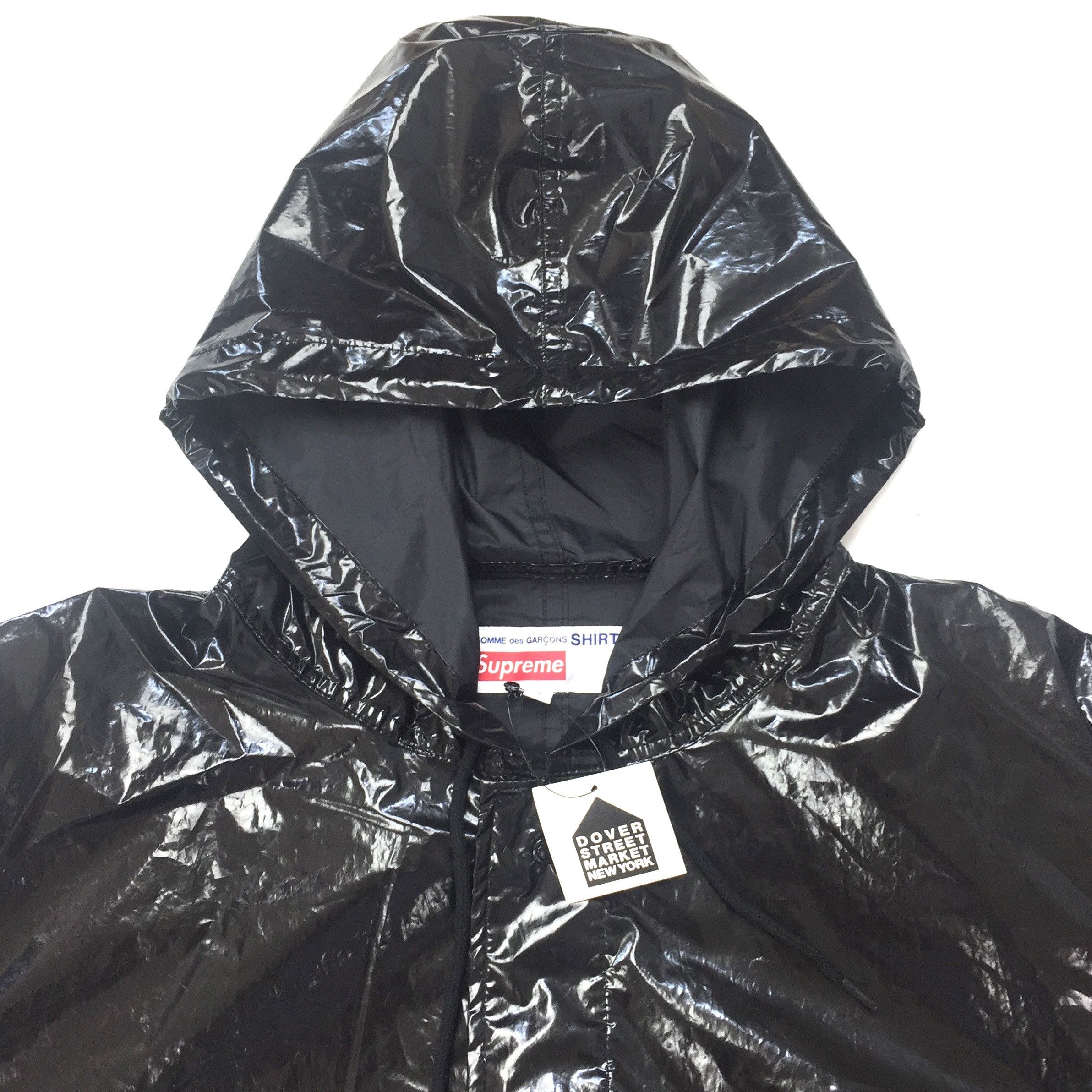 Comme des Garcons Supreme CDG SHIRT Logo Black Fishtail Parka SS17 DS Size US M / EU 48-50 / 2 - 5 Thumbnail