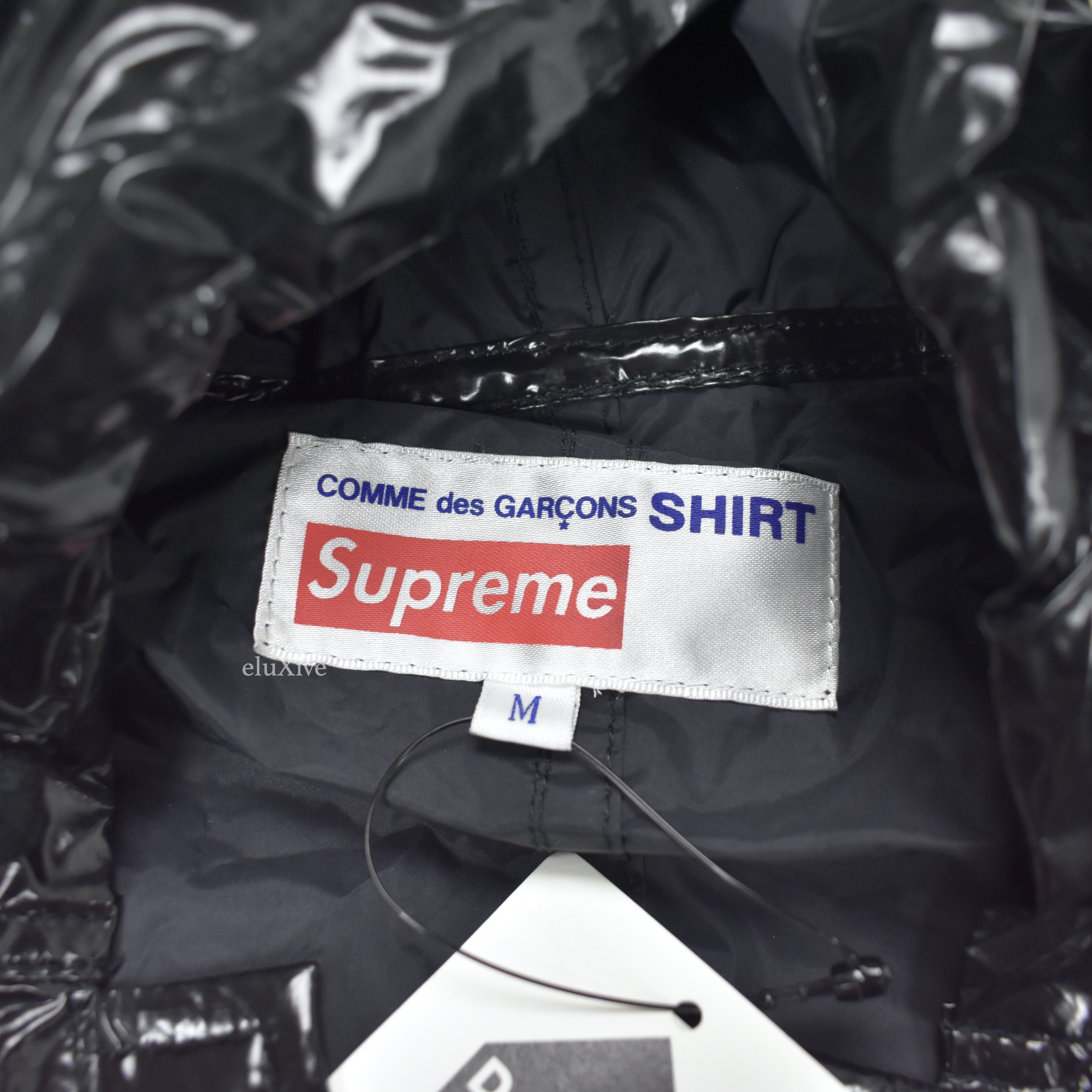 Comme des Garcons Supreme CDG SHIRT Logo Black Fishtail Parka SS17 DS Size US M / EU 48-50 / 2 - 6 Thumbnail