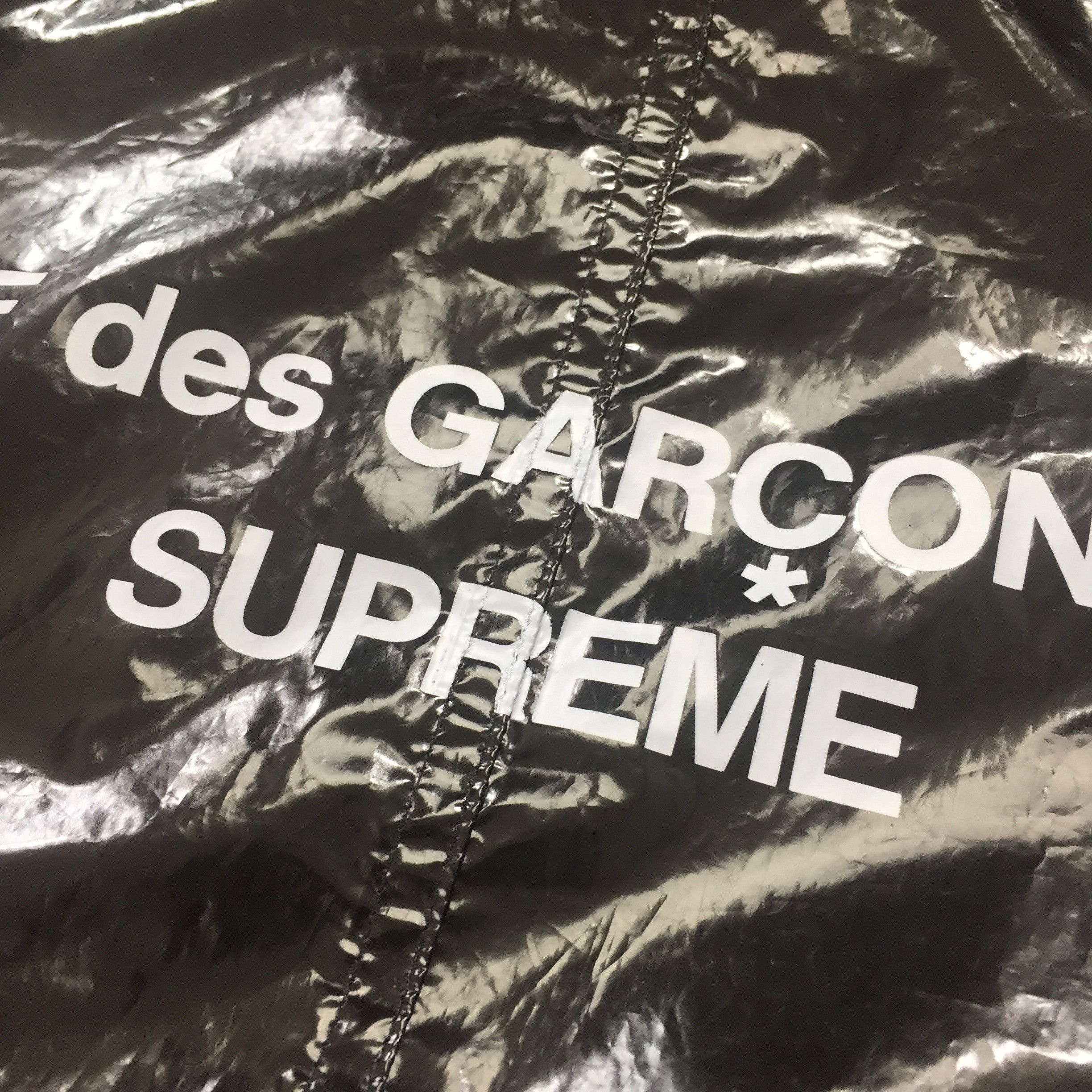 Comme des Garcons Supreme CDG SHIRT Logo Black Fishtail Parka SS17 DS Size US M / EU 48-50 / 2 - 4 Thumbnail