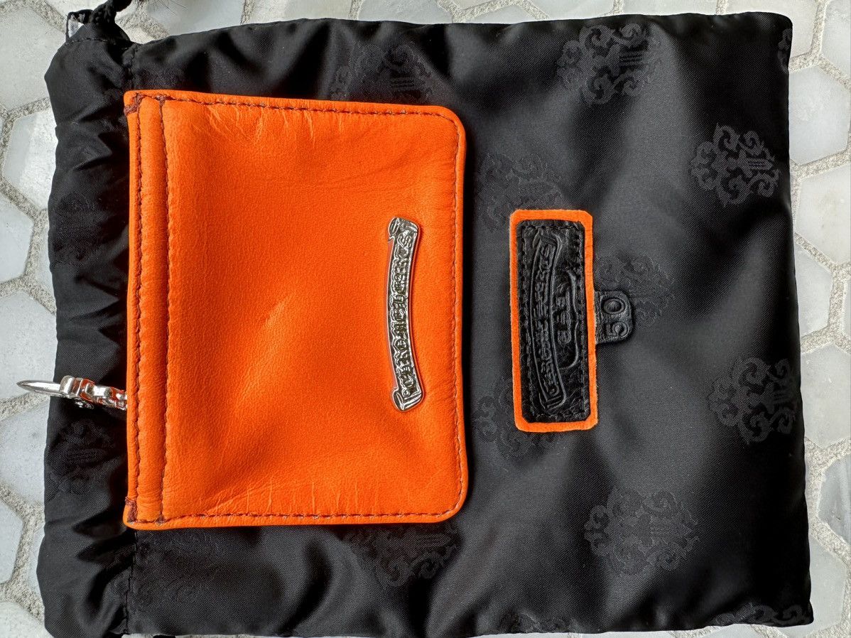 Chrome Hearts Chrome Hearts NEW Coin / Money / Drugs WALLET NEON ORANGE Size ONE SIZE - 10 Thumbnail