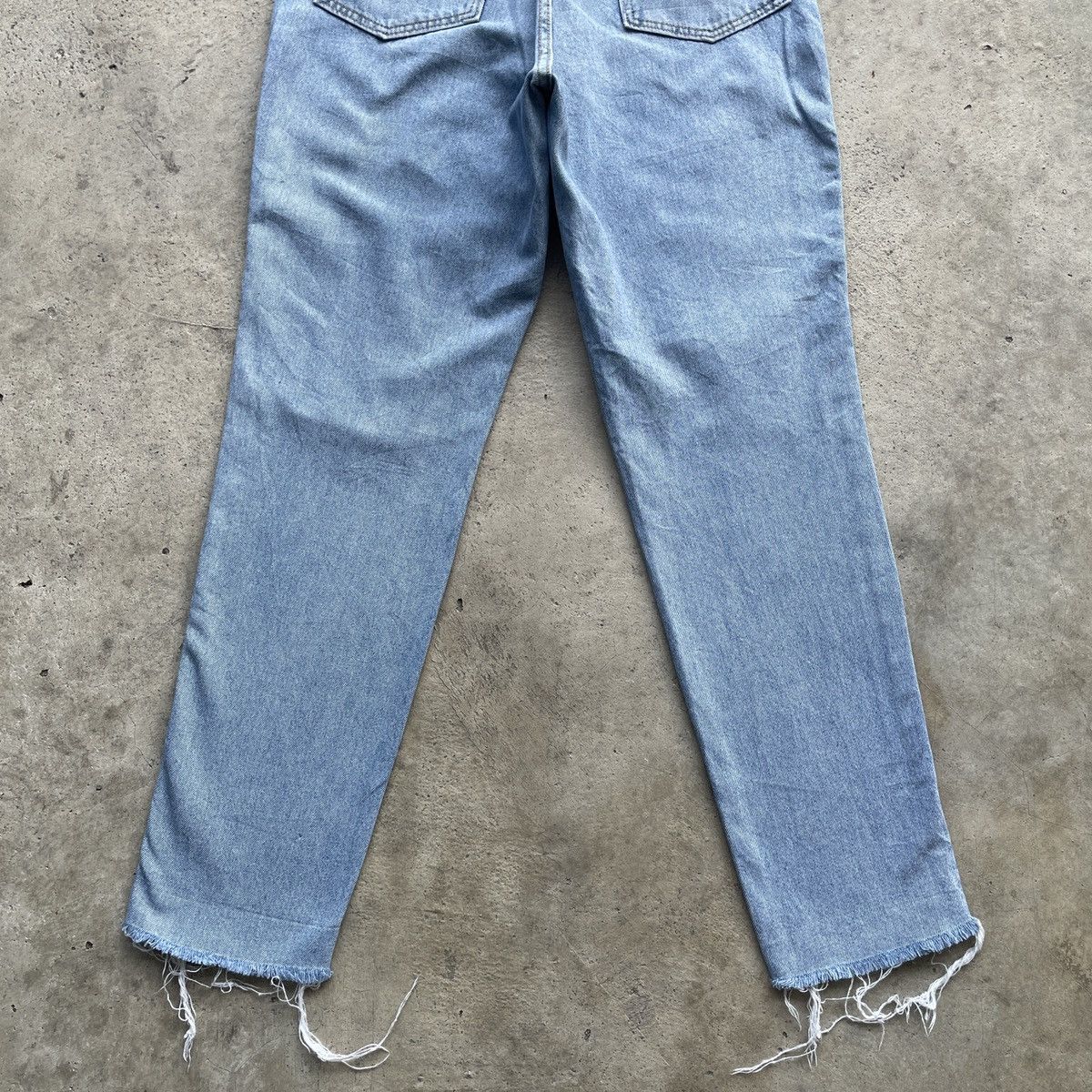 Japanese Brand W27🔥 Vintage Japanese Faded Distressed Jeans Denim Pants Size US 27 - 9 Thumbnail