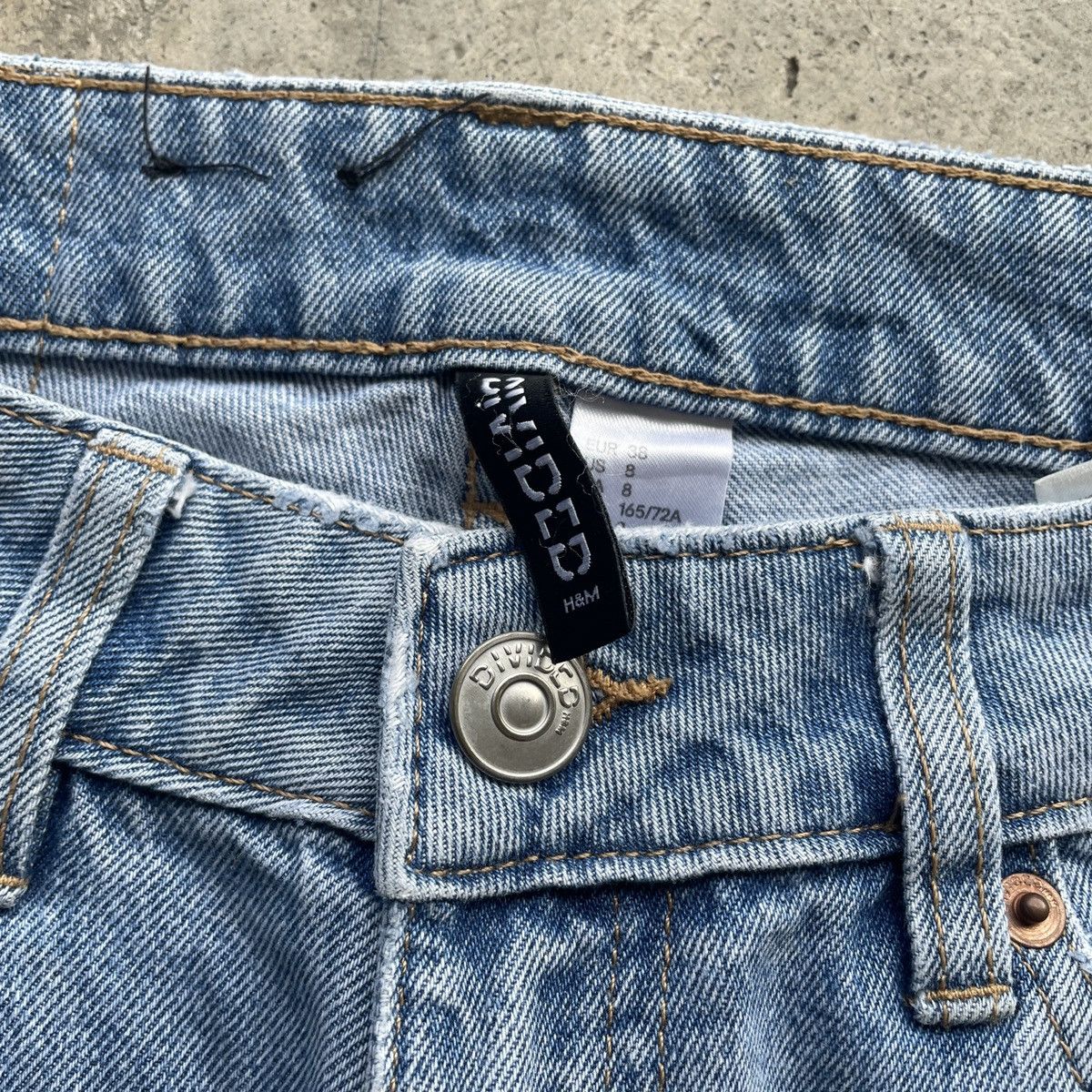 Japanese Brand W27🔥 Vintage Japanese Faded Distressed Jeans Denim Pants Size US 27 - 6 Thumbnail