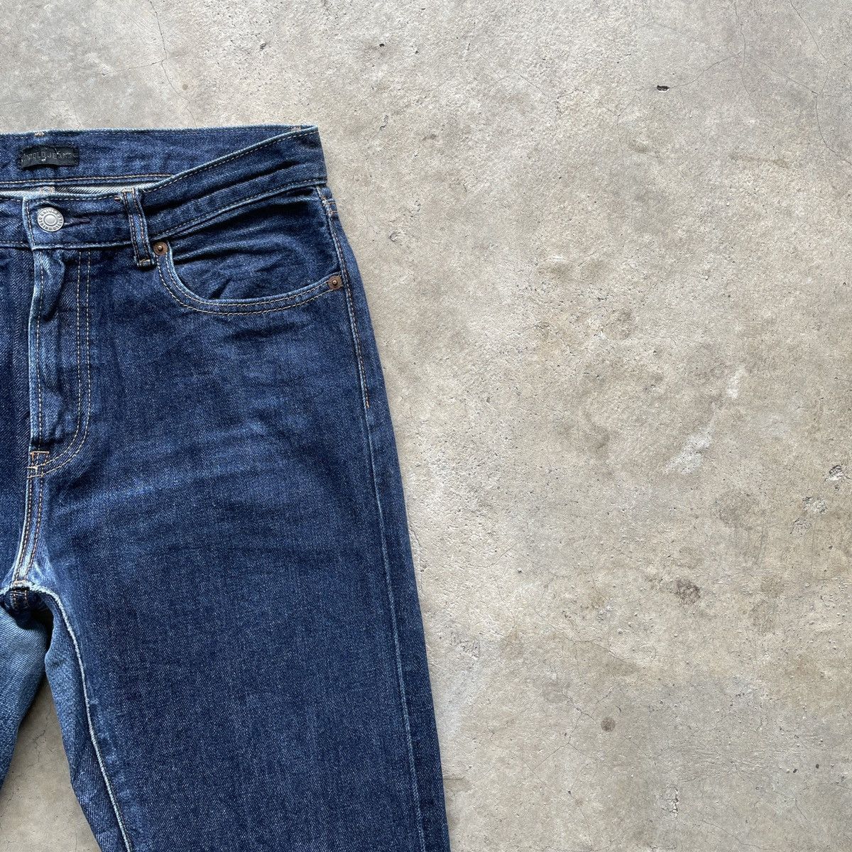 Japanese Brand SELVEDGE🔥 Vintage Japanese Jeans W29x29 Japanese Denim Pants Size US 29 - 6 Thumbnail