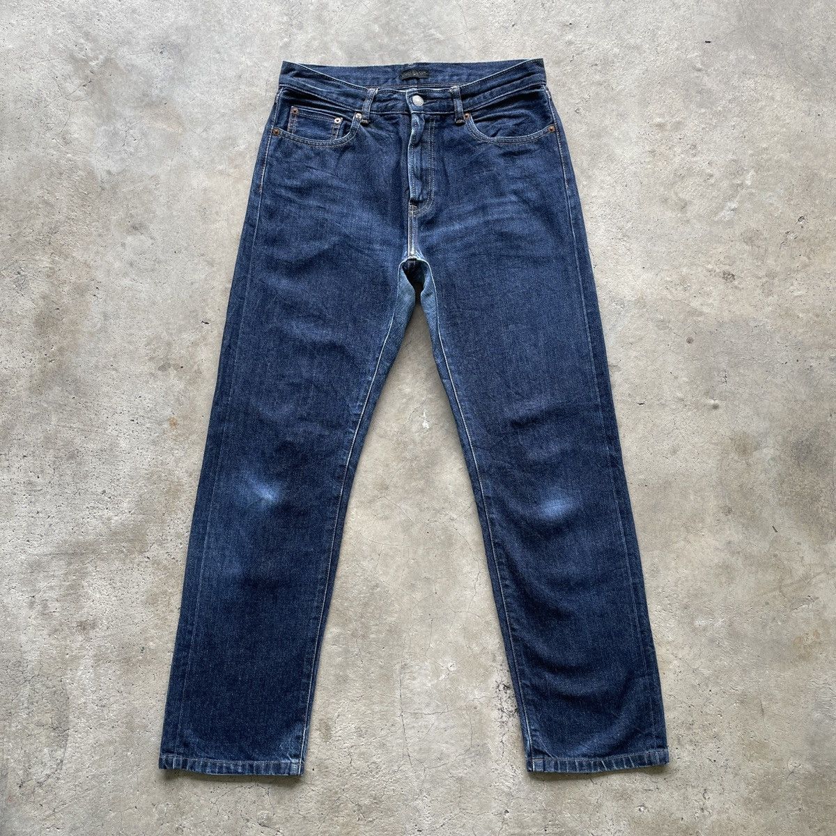 Japanese Brand SELVEDGE🔥 Vintage Japanese Jeans W29x29 Japanese Denim Pants Size US 29 - 1 Thumbnail