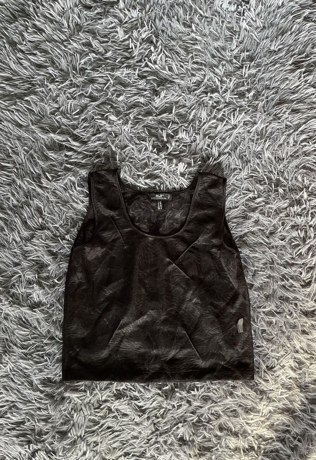Vintage Maria Di Ripabianka Italian avant garde mesh tank top Size M / US 6-8 / IT 42-44 - 1 Thumbnail