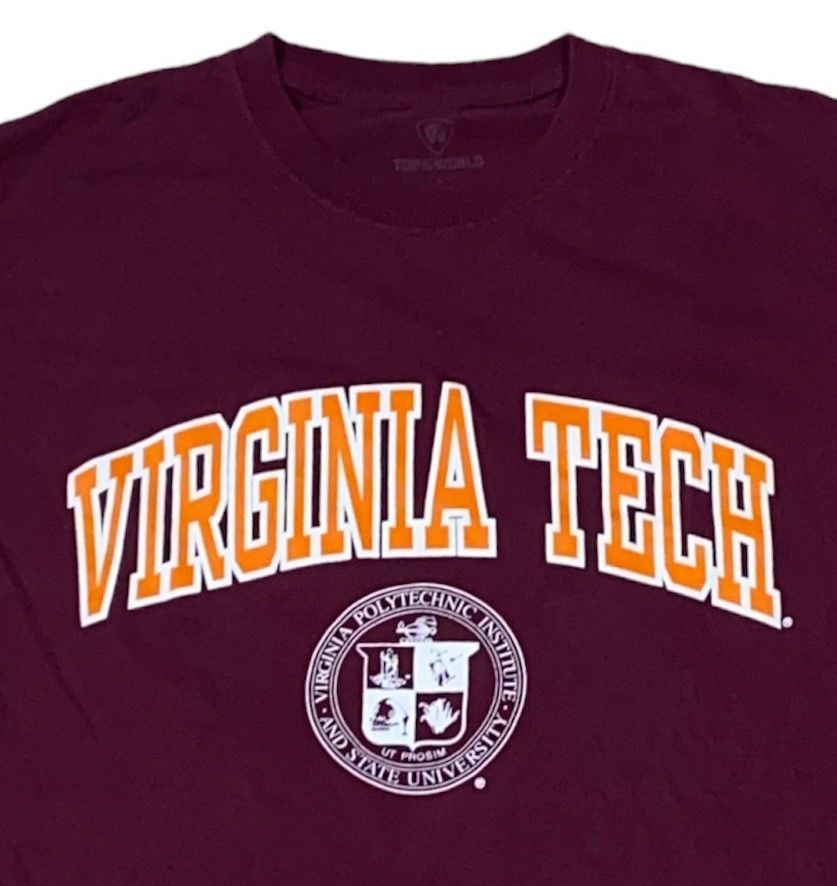 Other 🏁 Virginia Tech T-Shirt 🏁 Size US S / EU 44-46 / 1 - 2 Thumbnail