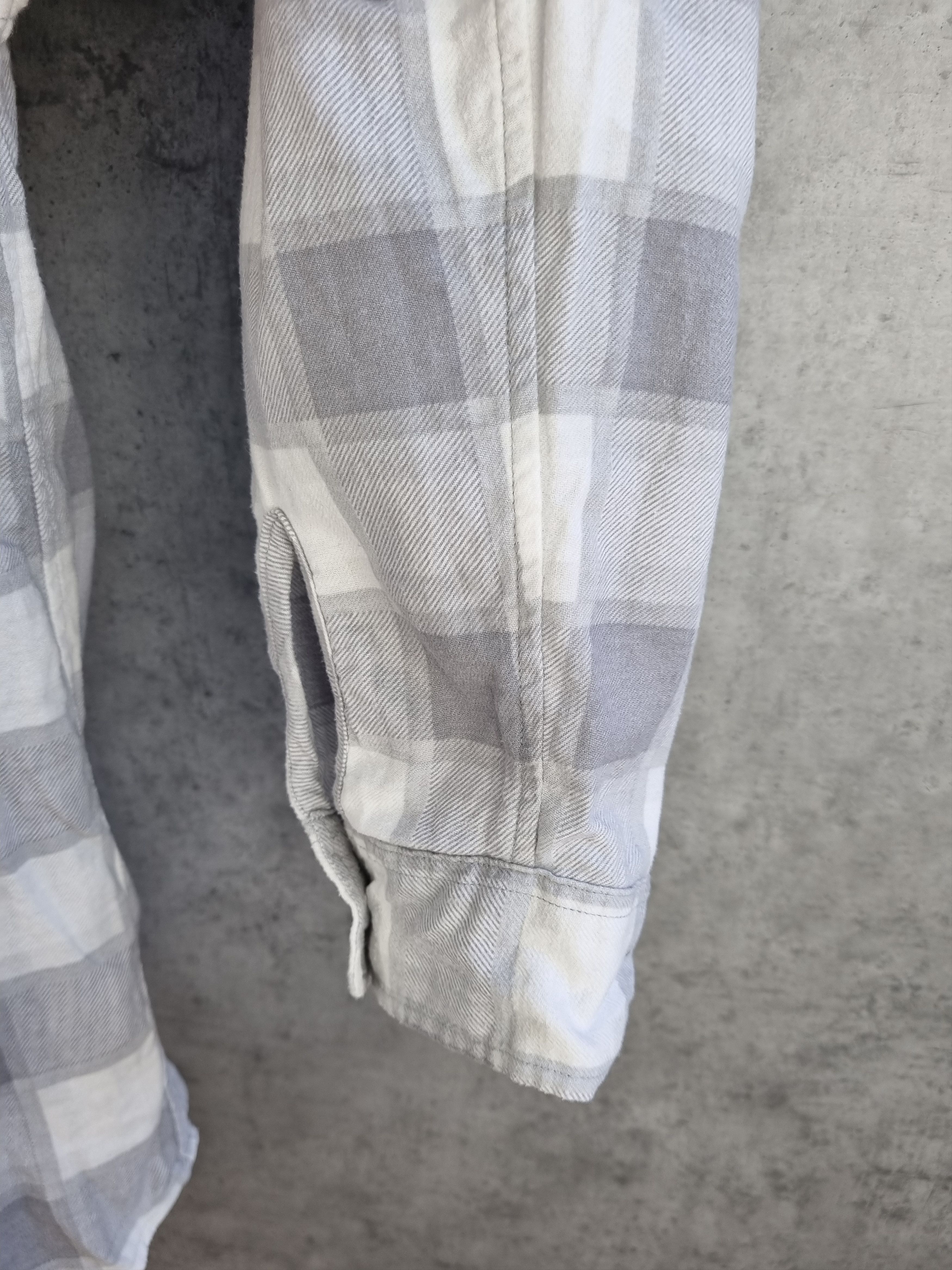 Flannel × Supreme Supreme Plaid Gray Plaid Soft Shirt Size US XL / EU 56 / 4 - 13 Thumbnail