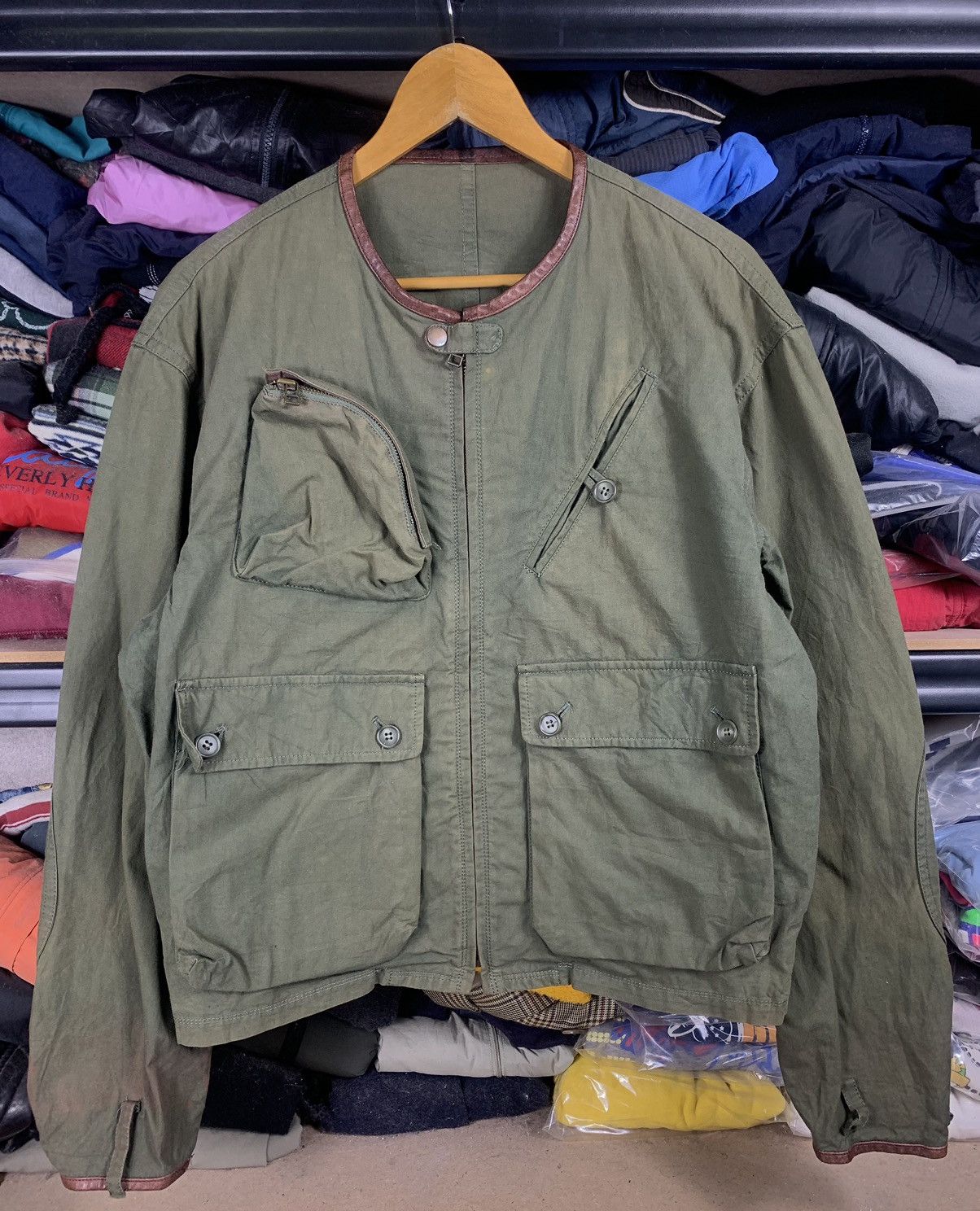 Japanese Brand Vintage Harold Daniell Military Style Jacket Sun Faded Size US L / EU 52-54 / 3 - 1 Thumbnail
