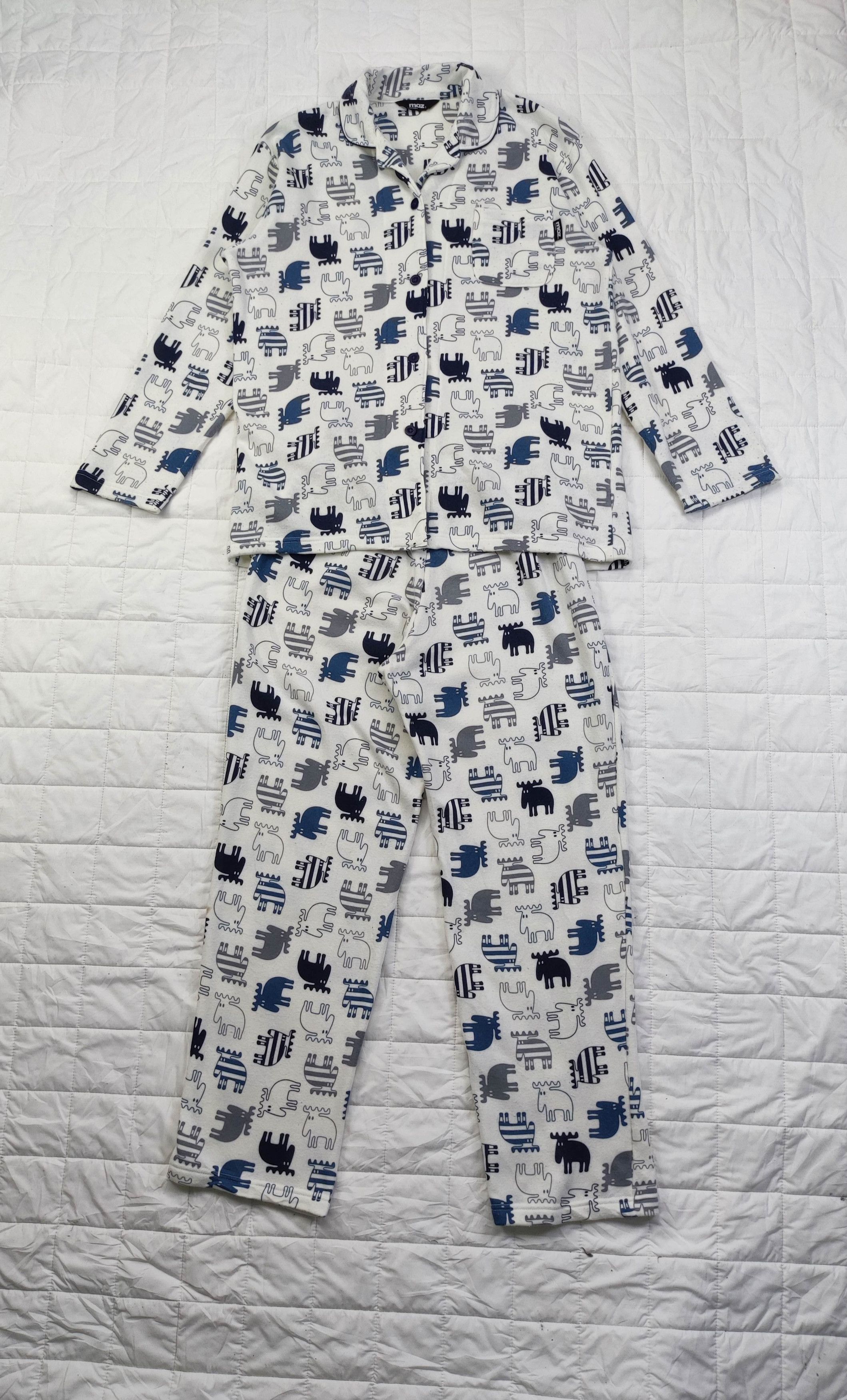 Other Vintage Moz Pyjamas Print Over Me Sleeping Wear Size US M / EU 48-50 / 2 - 1 Thumbnail