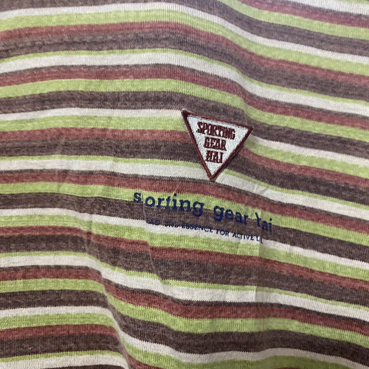 Hai Sporting Gear Vintage Hai Sporting Gear Striped Shirt Size US L / EU 52-54 / 3 - 13 Thumbnail