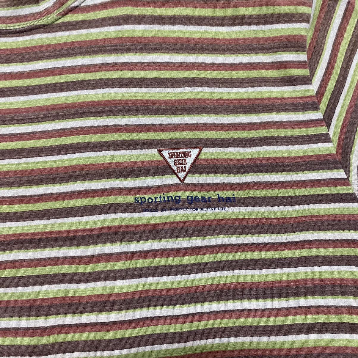 Hai Sporting Gear Vintage Hai Sporting Gear Striped Shirt Size US L / EU 52-54 / 3 - 11 Thumbnail
