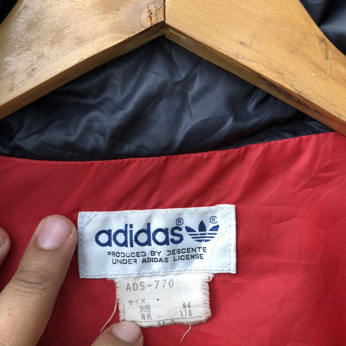 Adidas × Vintage Vintage Adidas 90 Nylon Zipper Jacket Size US M / EU 48-50 / 2 - 10 Thumbnail