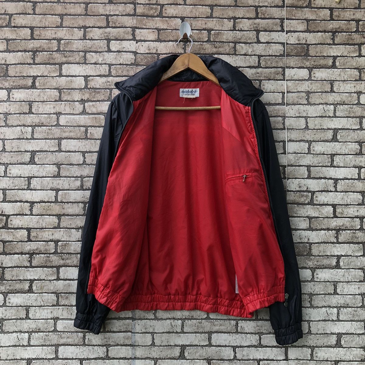 Adidas × Vintage Vintage Adidas 90 Nylon Zipper Jacket Size US M / EU 48-50 / 2 - 9 Thumbnail