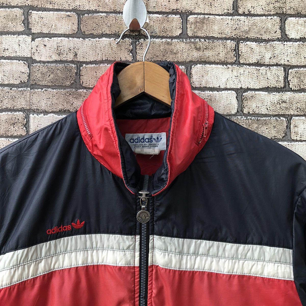 Adidas × Vintage Vintage Adidas 90 Nylon Zipper Jacket Size US M / EU 48-50 / 2 - 3 Thumbnail